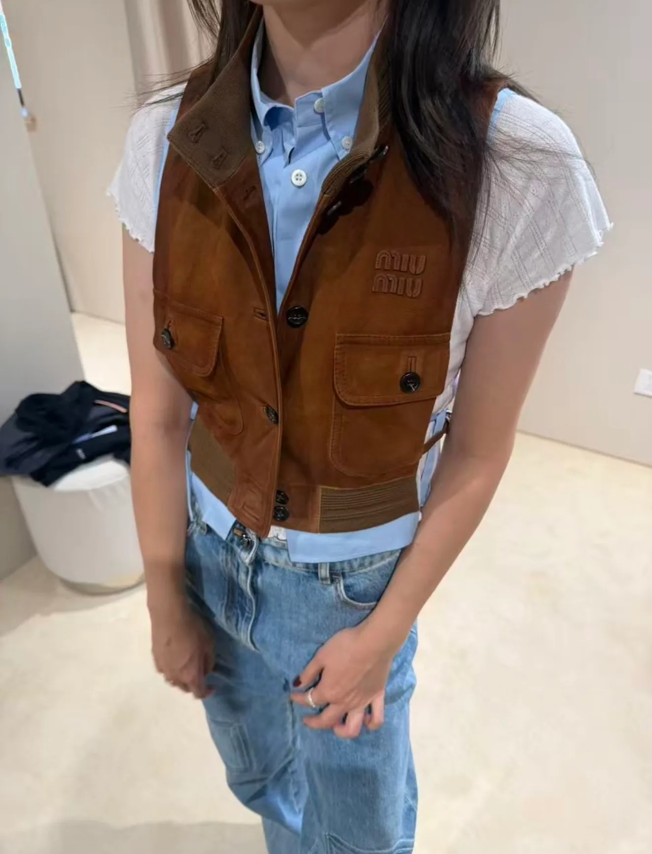 Жилеты Женские Miu Miu 12705305