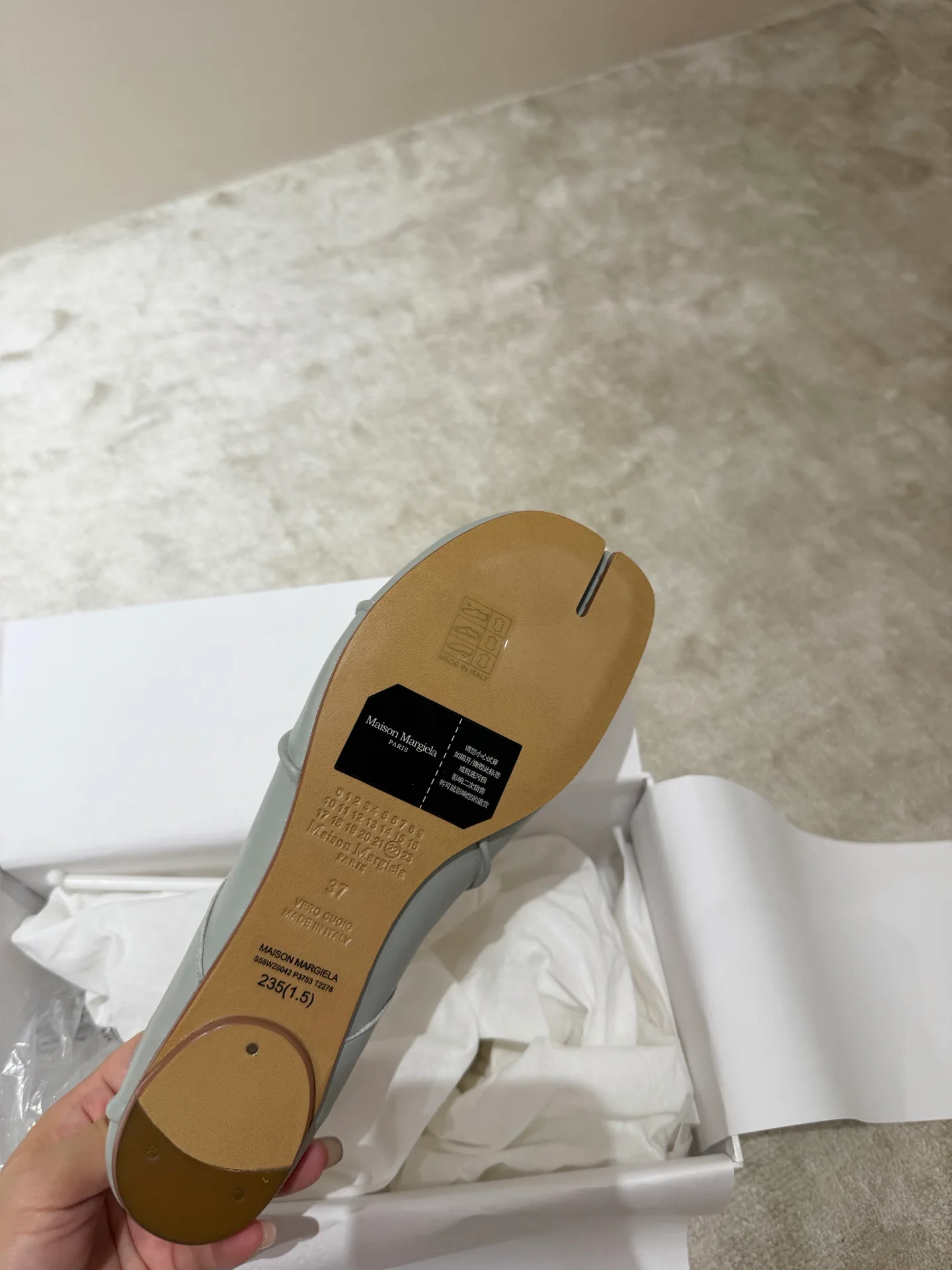 Балетки Женские Maison Margiela 18872239