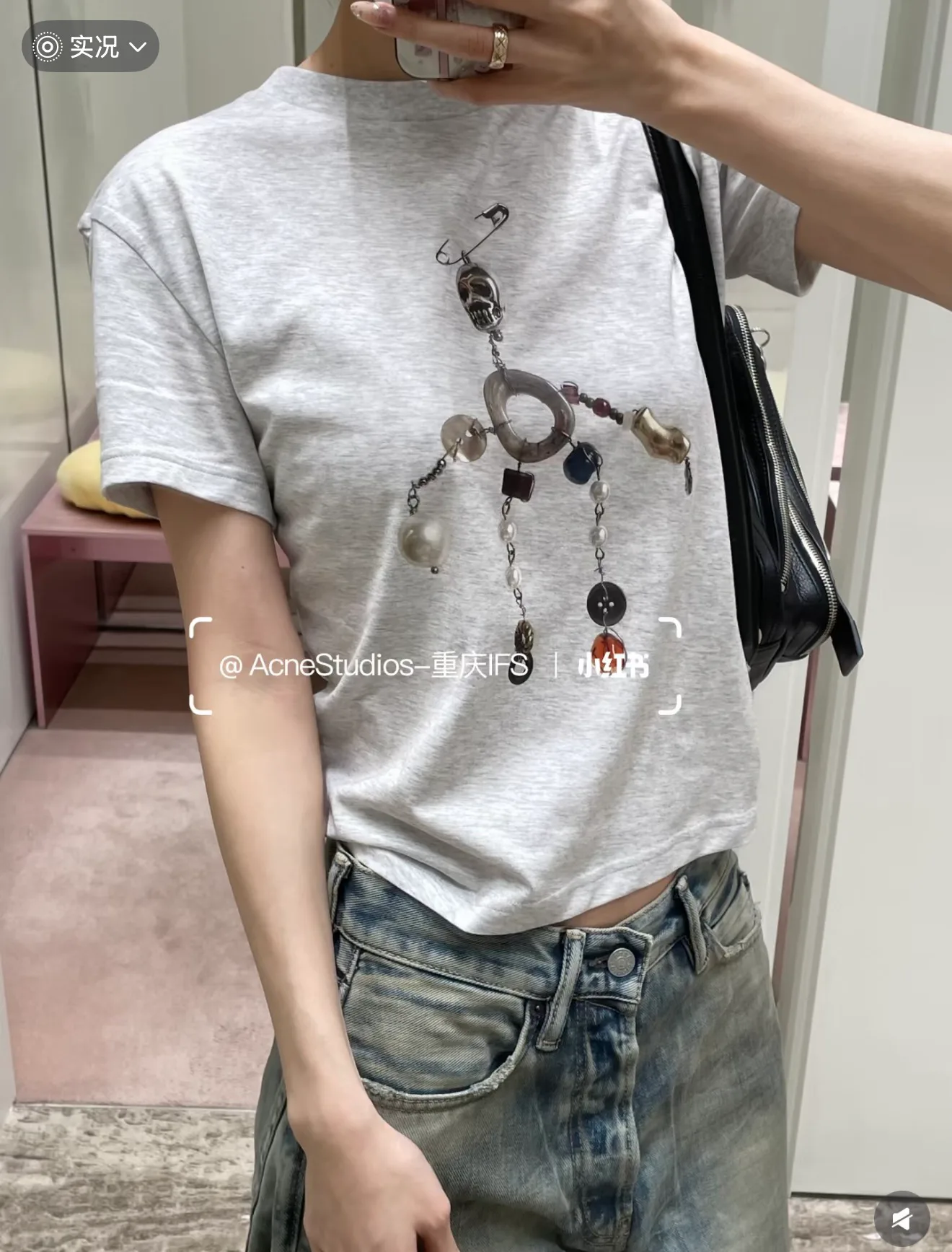 Футболки Женские Acne Studios 17166000