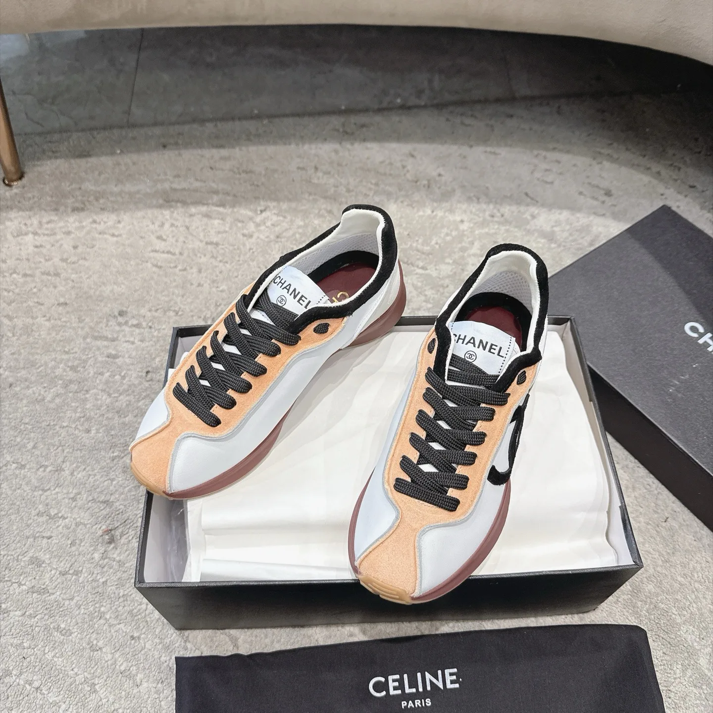 Кроссовки Женские Chanel 18737893