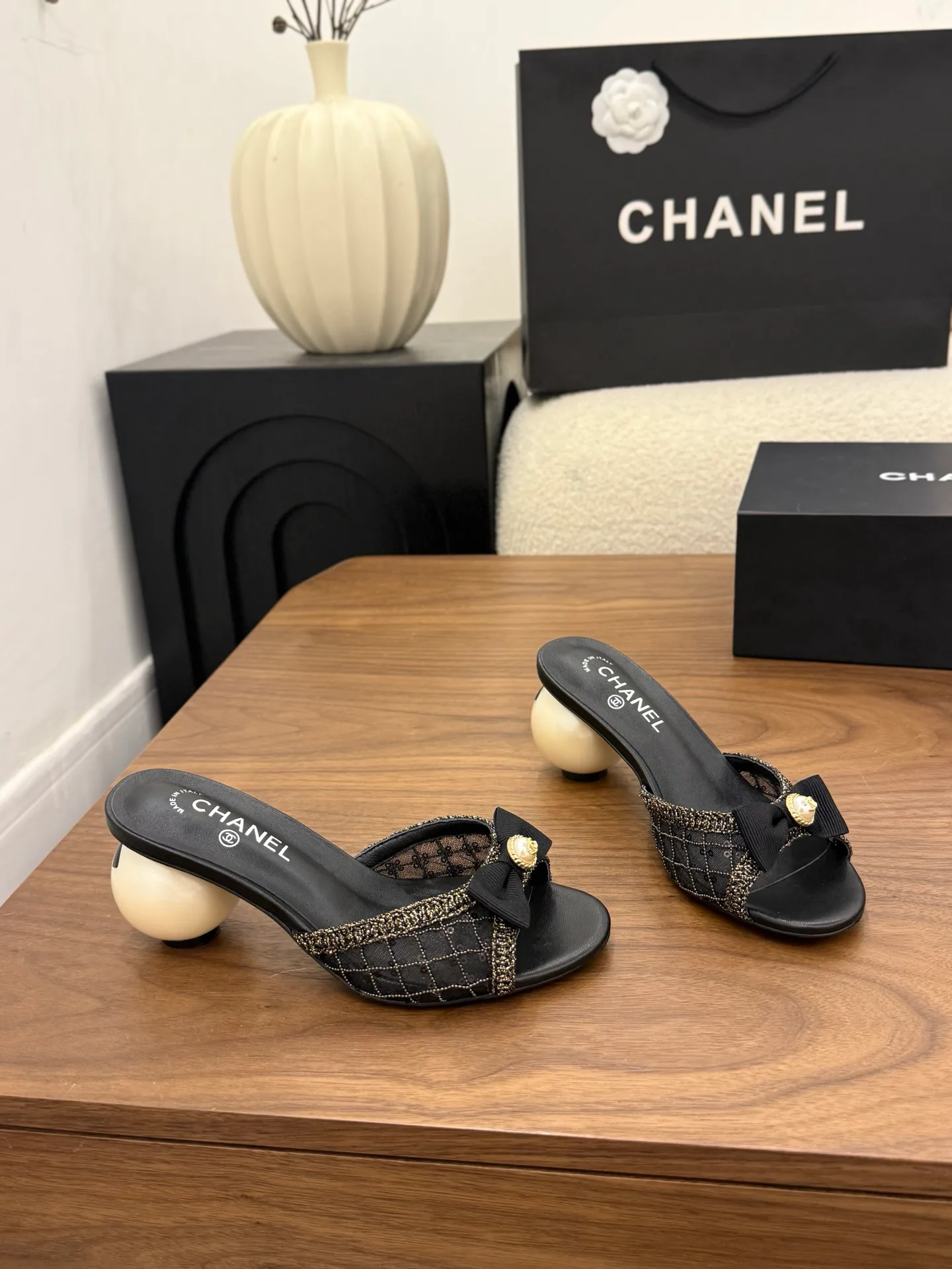 Босоножки Женские Chanel 13444929