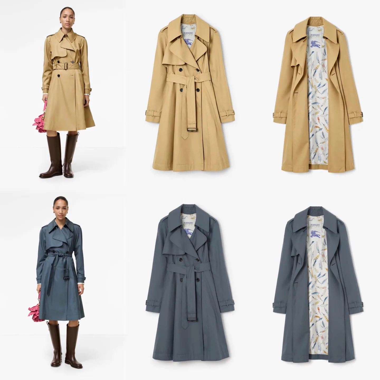 Тренчи Женские Burberry 17898992