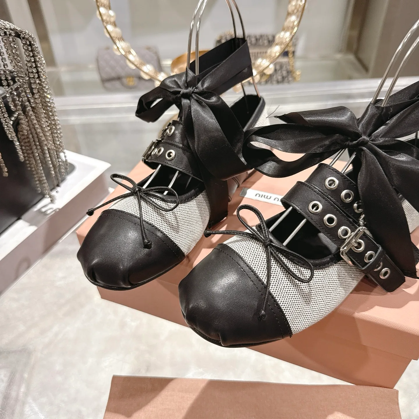 Балетки Женские Miu Miu 11893481