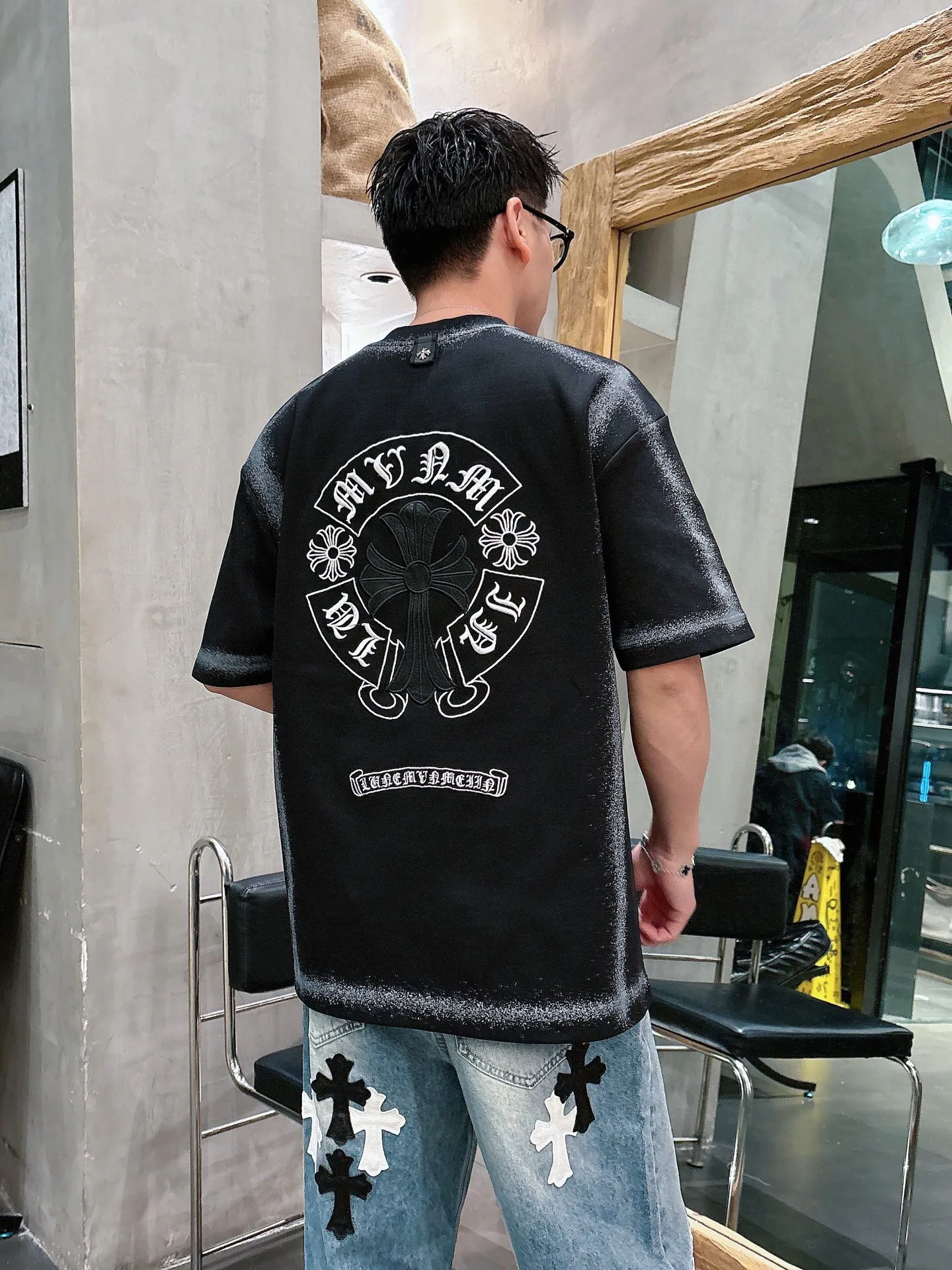 Футболки Мужские Chrome Hearts 11695031