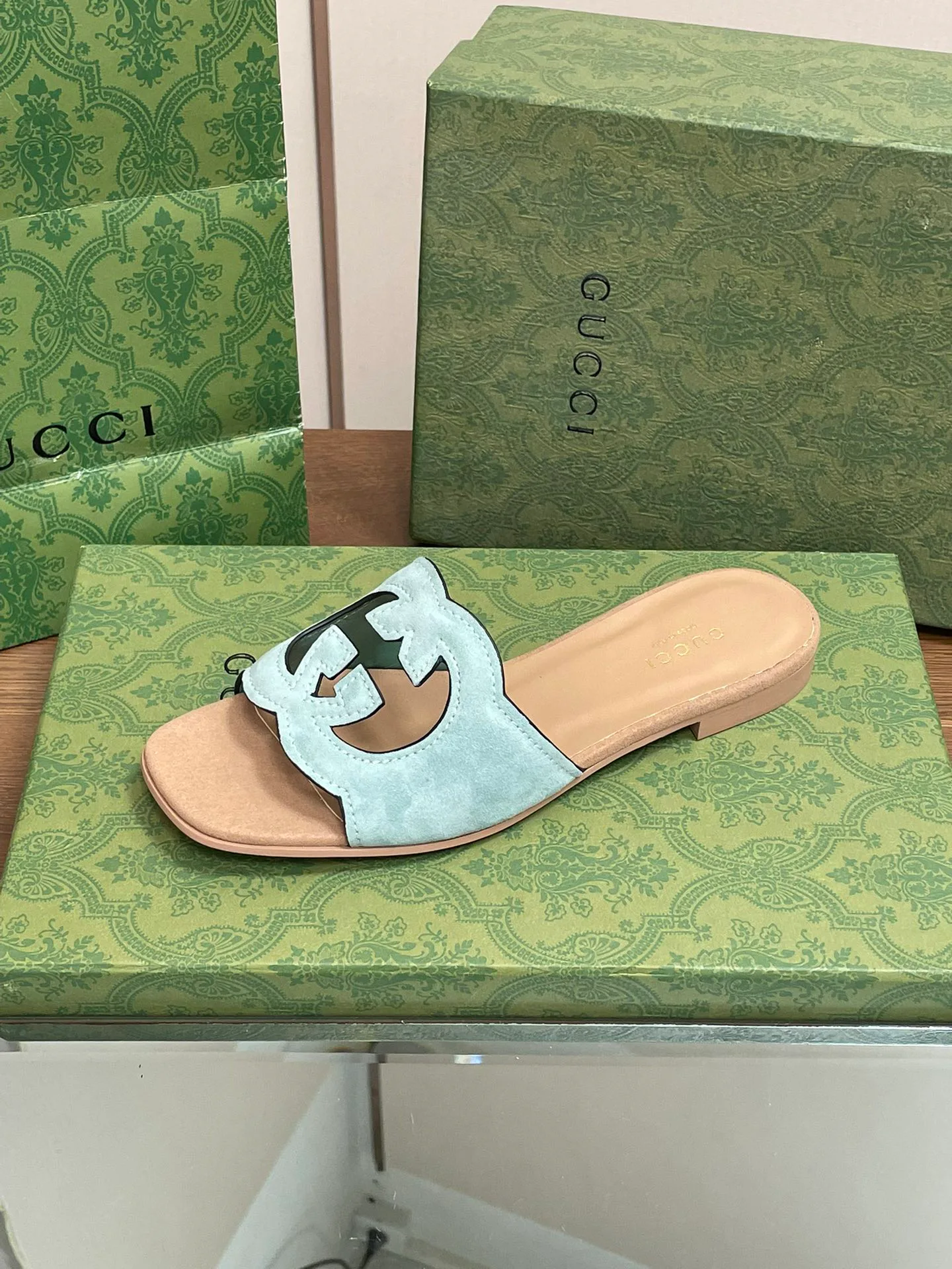 Шлепанцы Женские Gucci 11571