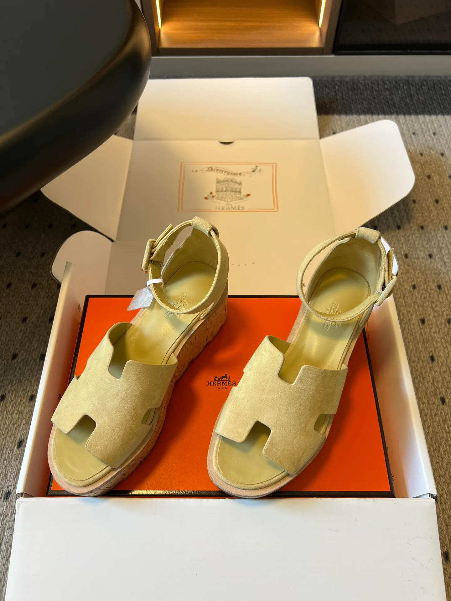 Босоножки Женские Hermes 12762789