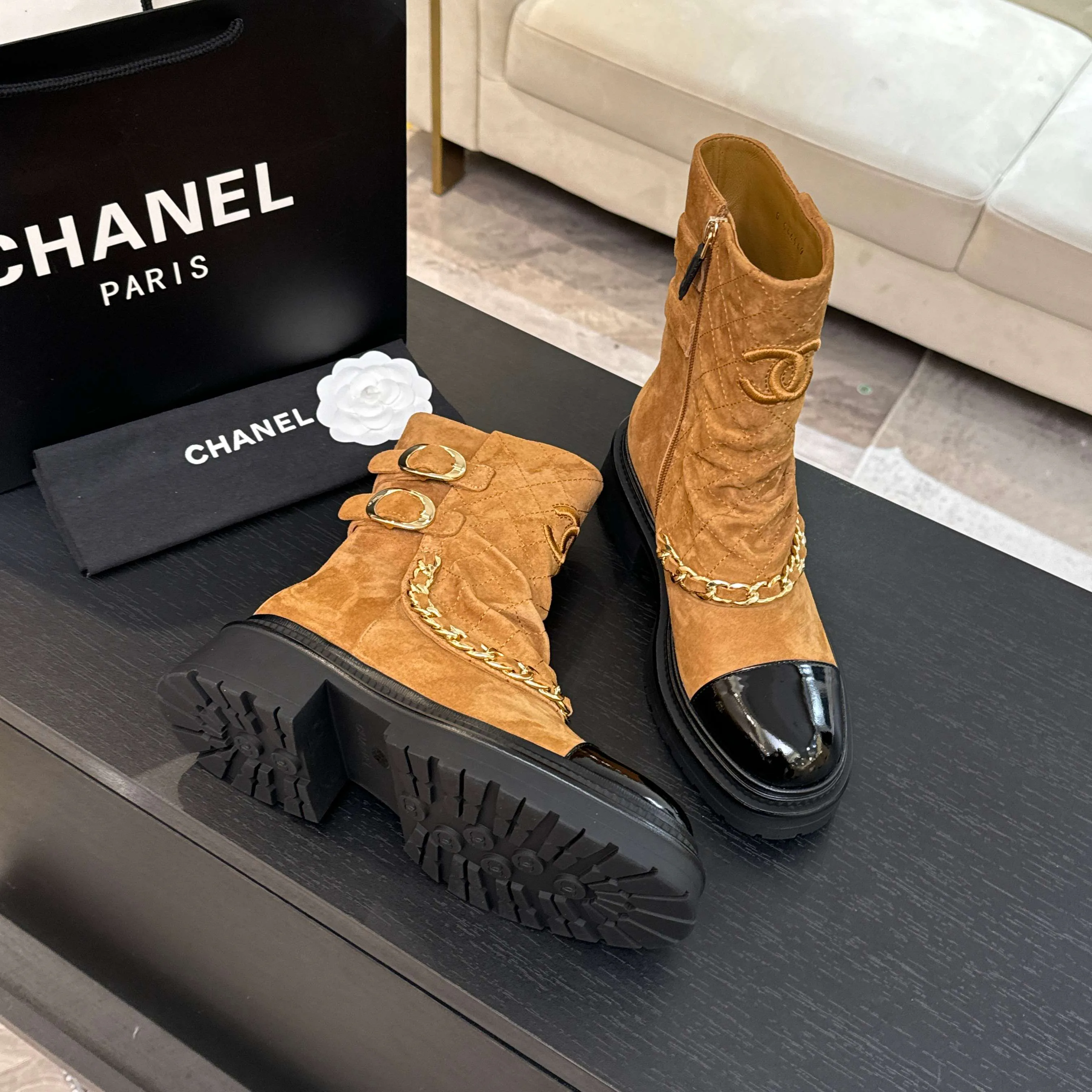 Ботинки Женские Chanel 479856