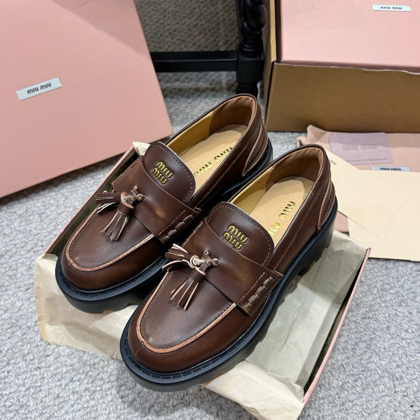 Лоферы И Мокасины Женские Miu Miu 18337062