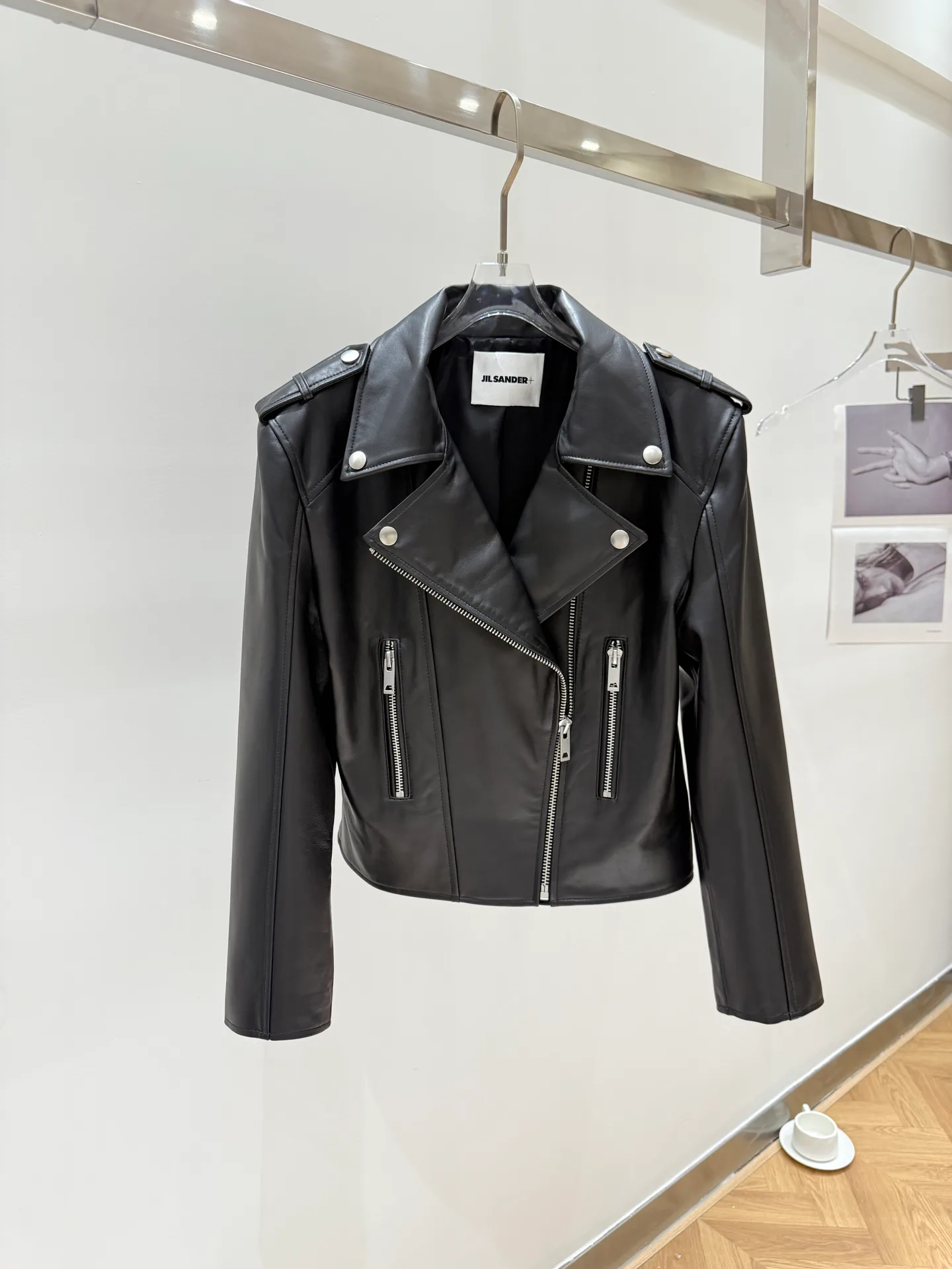 Кожаные Куртки И Дублёнки Женские Jil Sander 18082998