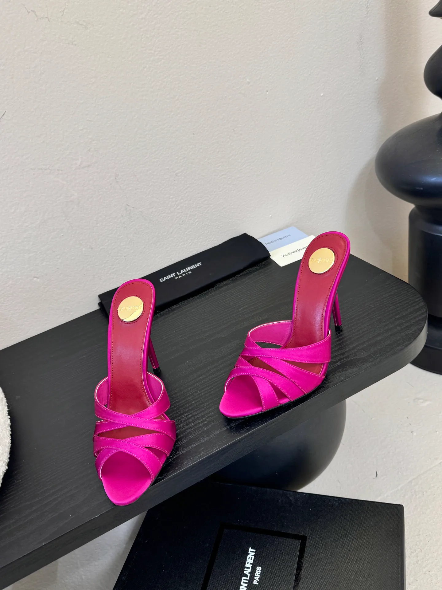 Босоножки Женские Saint Laurent 965910