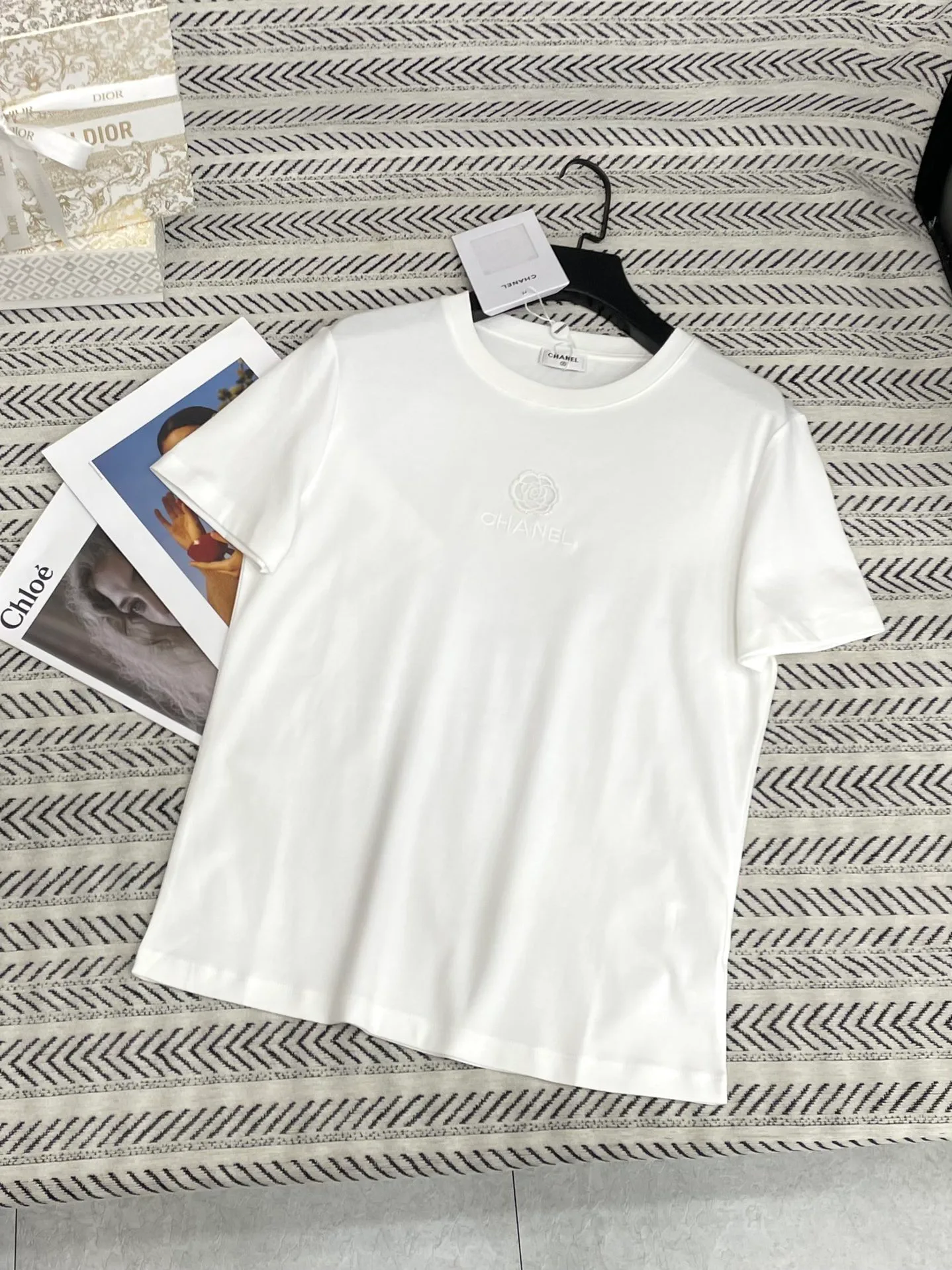 Футболки Женские Chanel 1856403