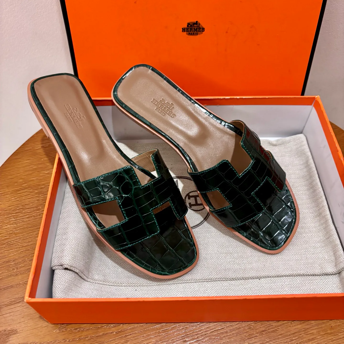 Шлепанцы Женские Hermes 4503980