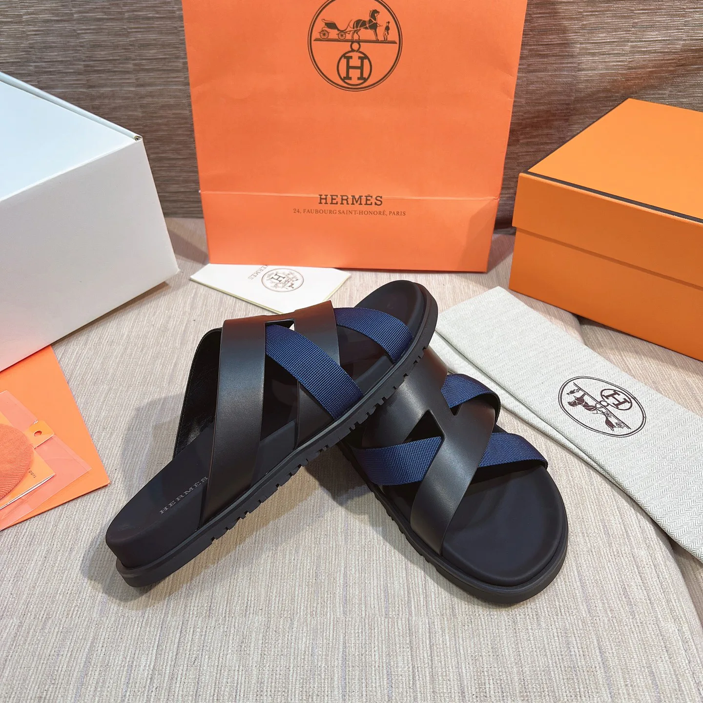 Шлепанцы Женские Hermes 1765952