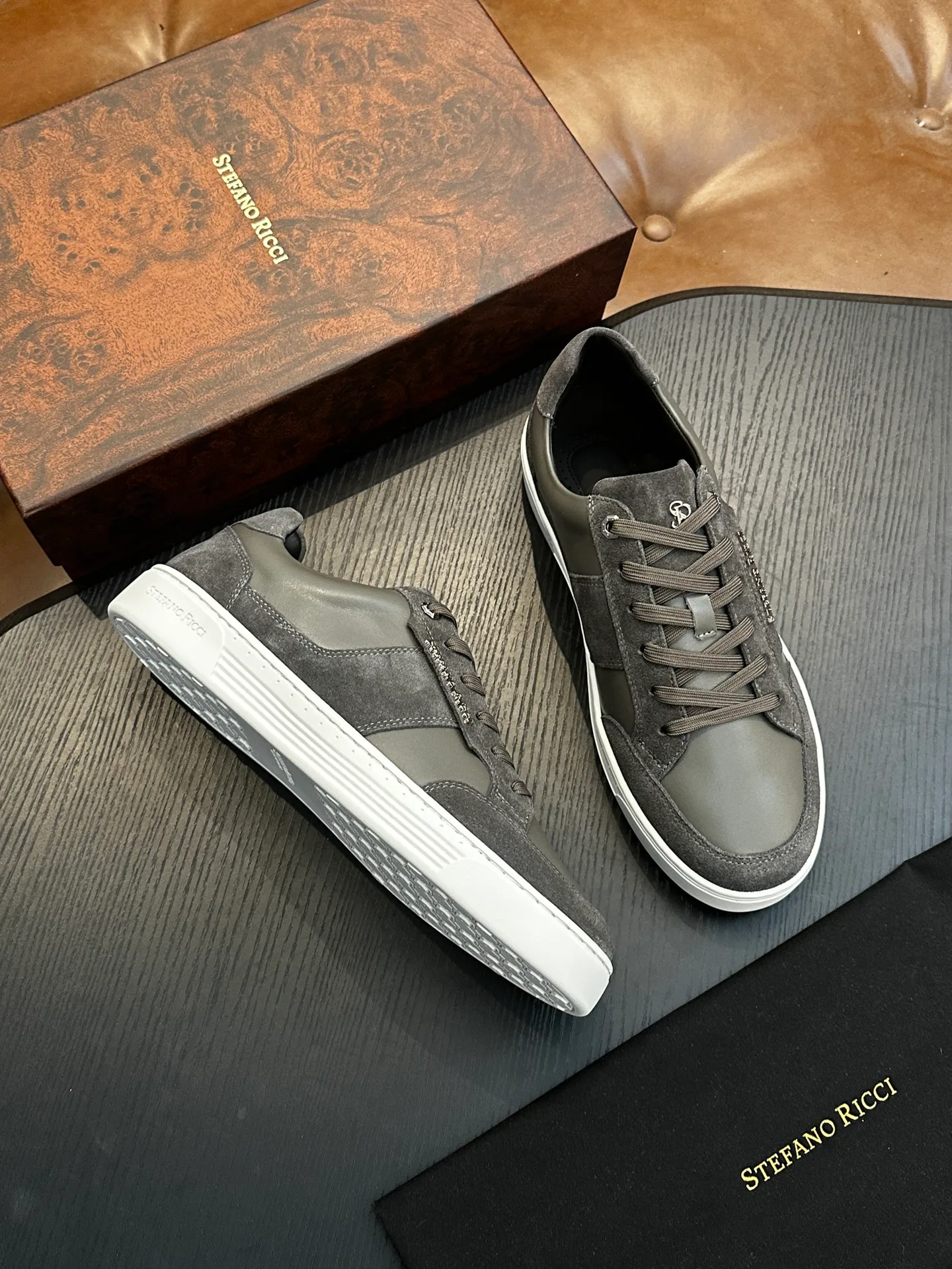 Кеды Мужские Stefano Ricci 1261612