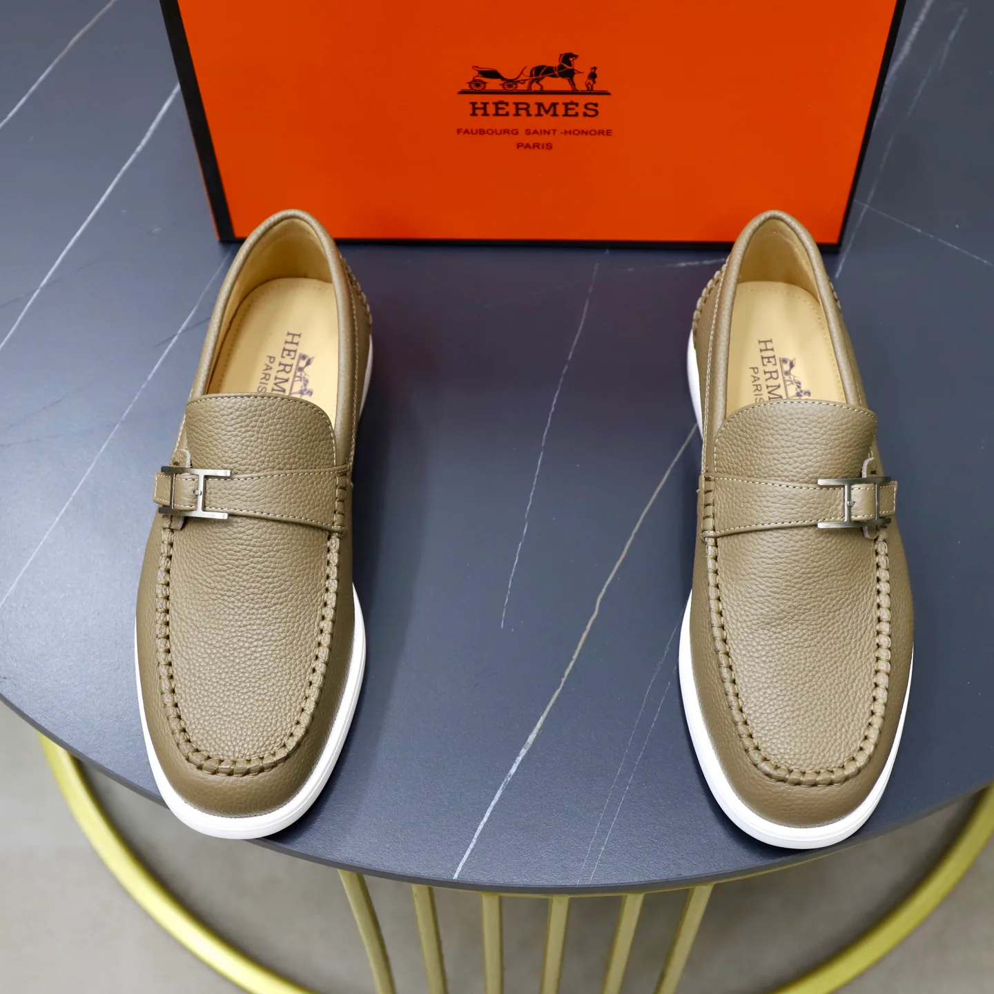 Лоферы И Туфли Мужские Hermes 18103101