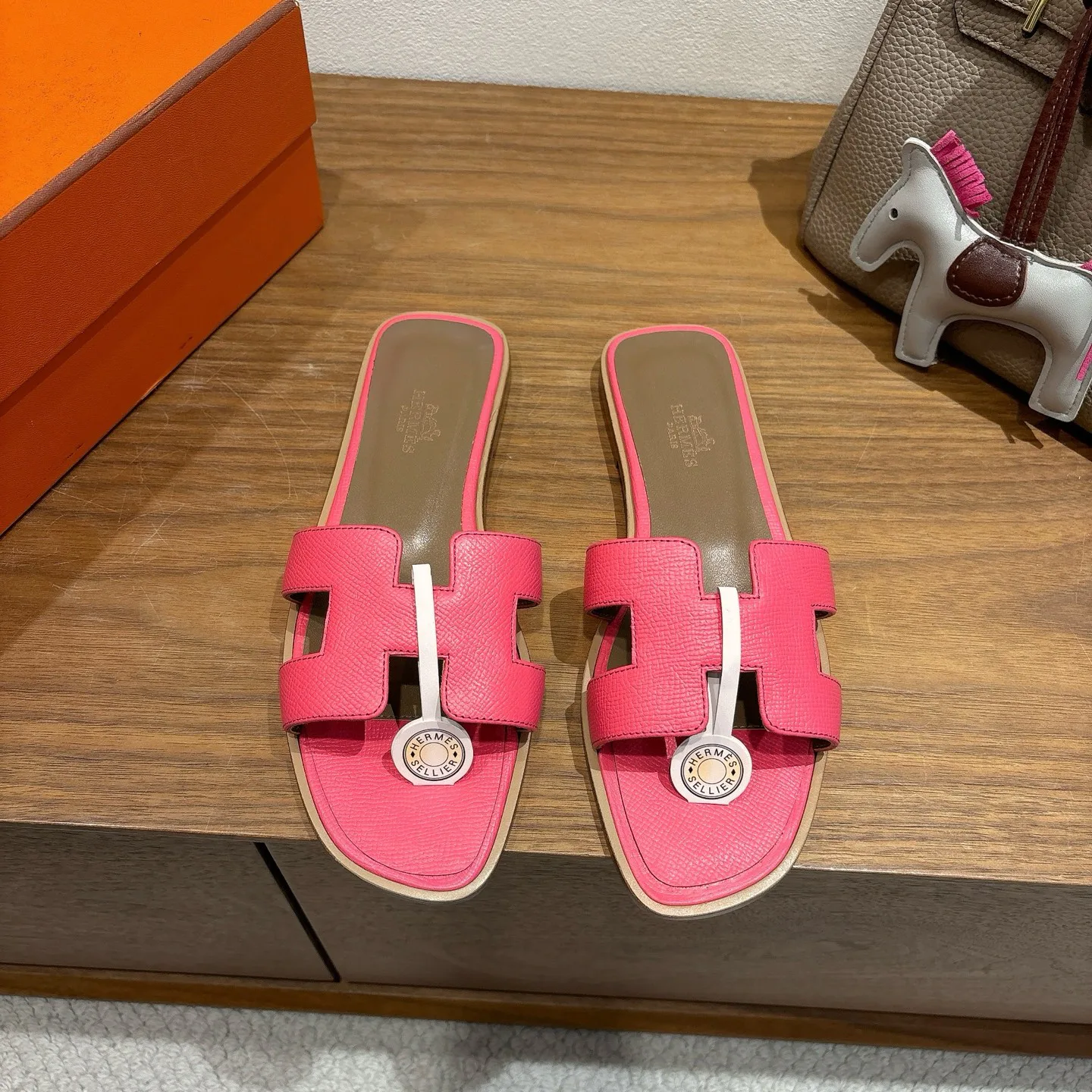 Шлепанцы Женские Hermes 873861