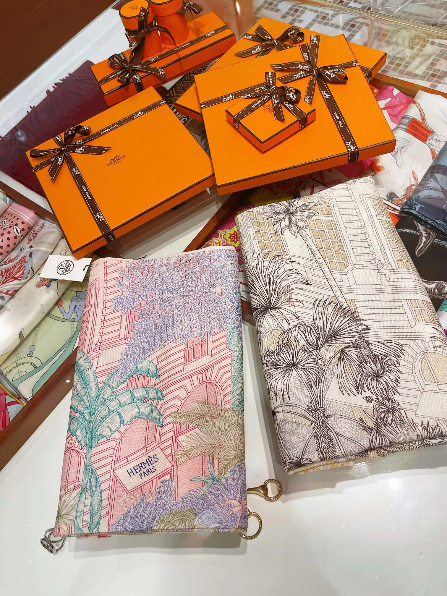 Шарфы Hermes 251452