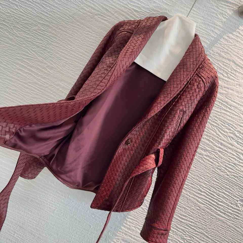 Кожаные Куртки И Дублёнки Женские Bottega Veneta 17417182