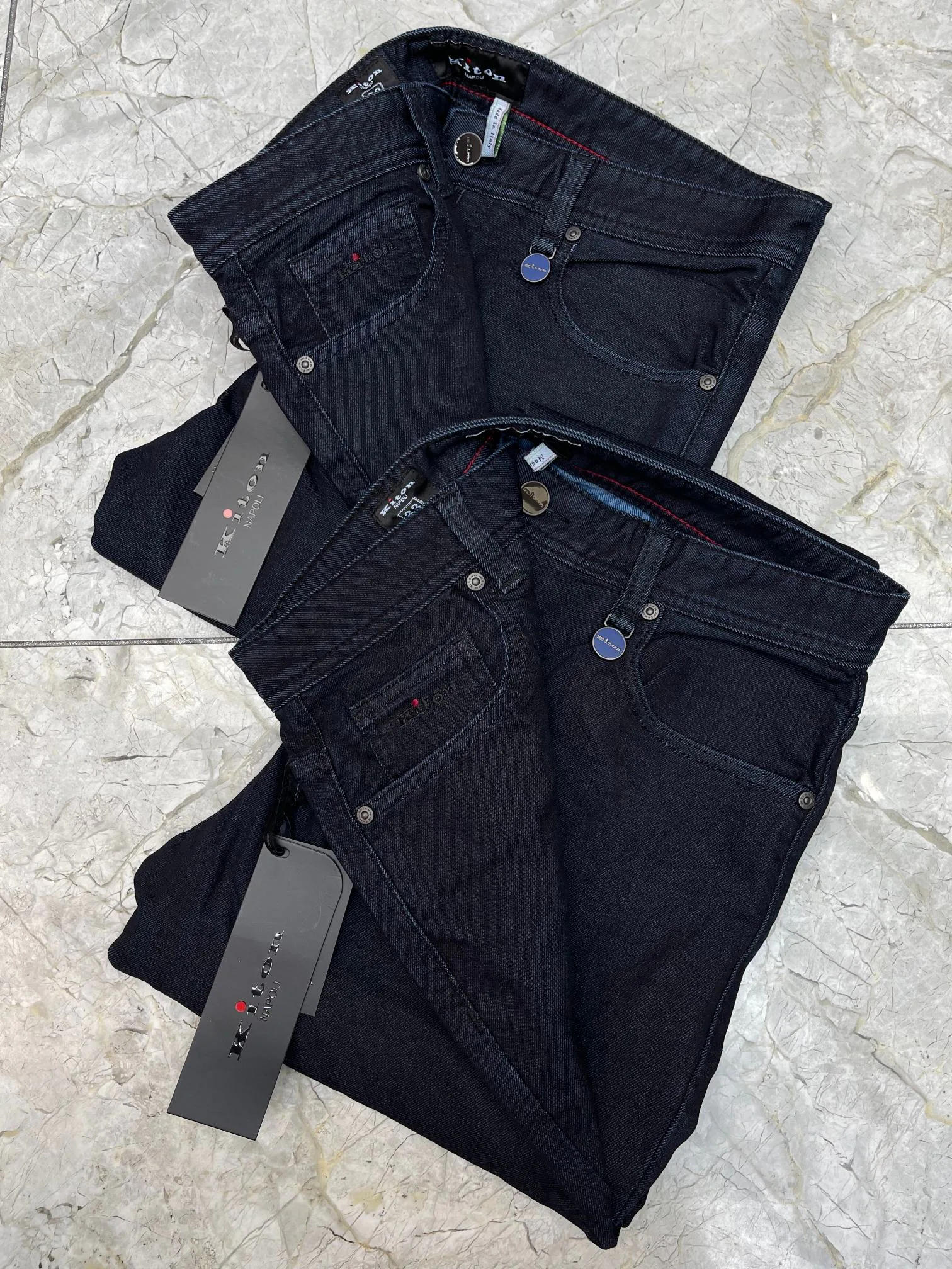 Джинсы Мужские Kiton 18343805