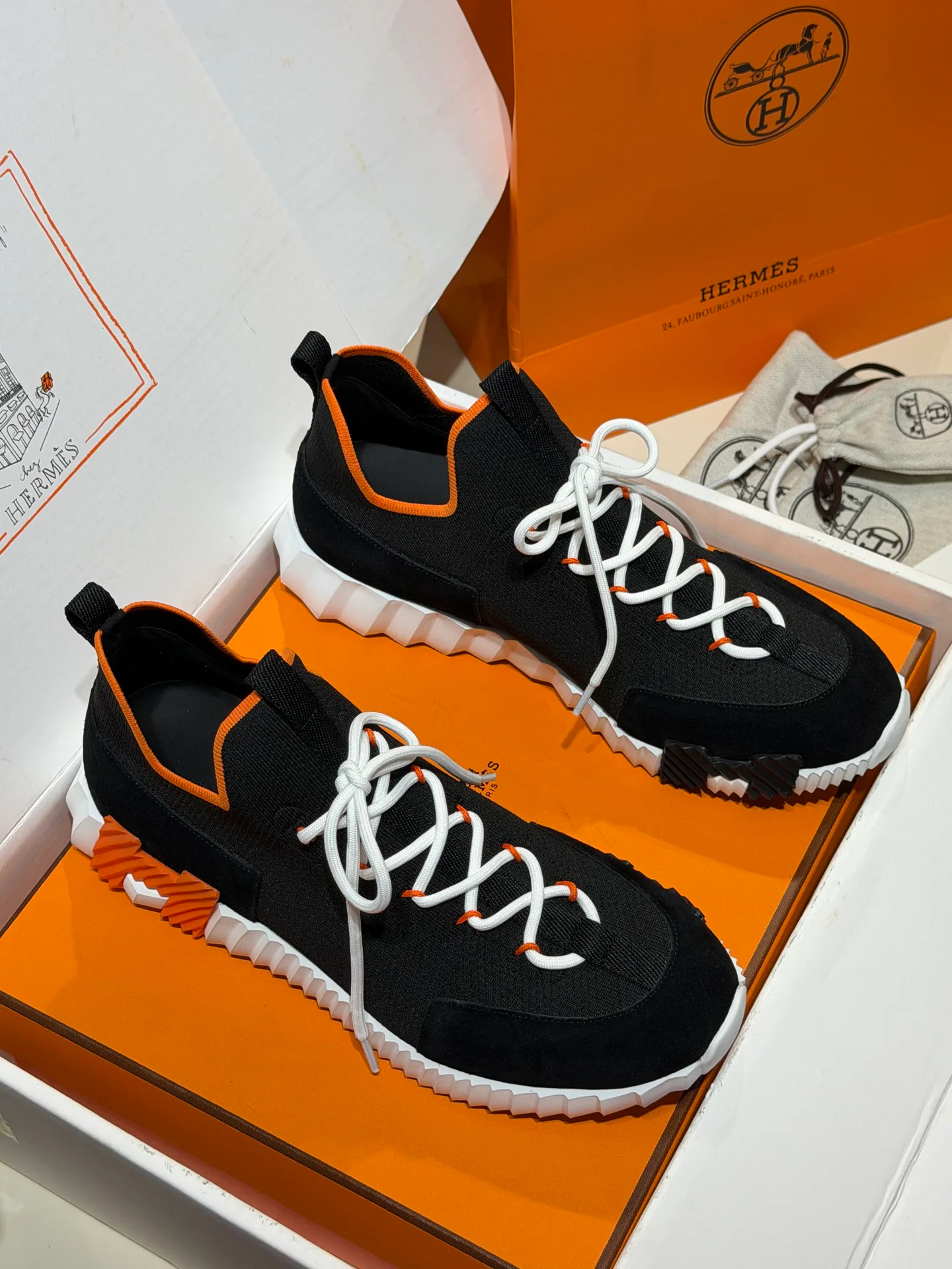 Кроссовки Женские Hermes 554598