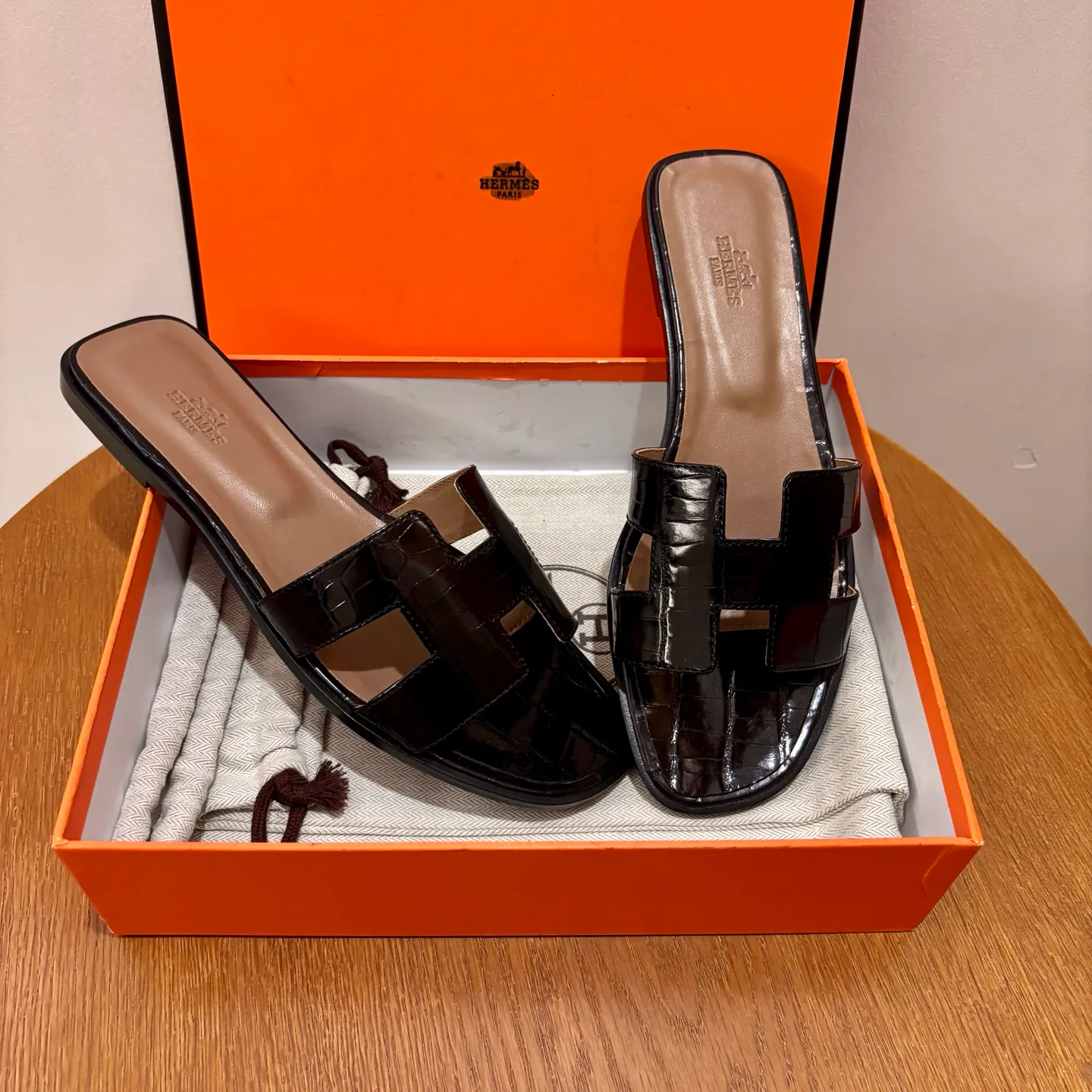 Шлепанцы Женские Hermes 4503988