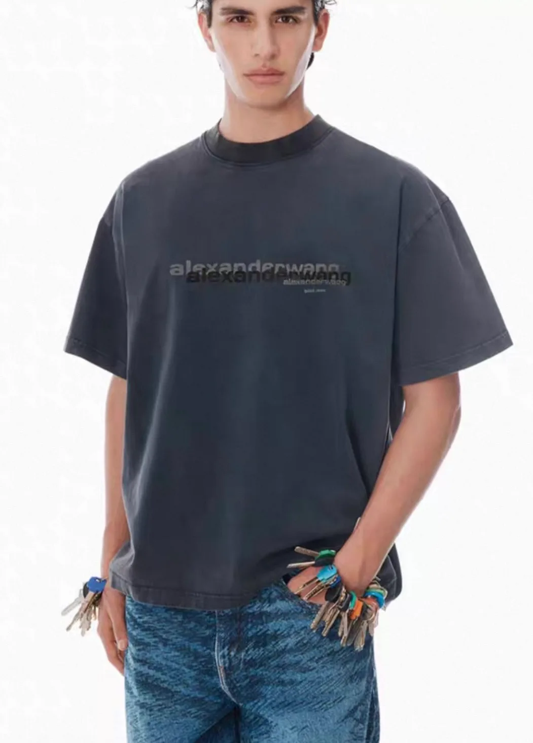 Футболки Мужские Alexander Wang 11918507