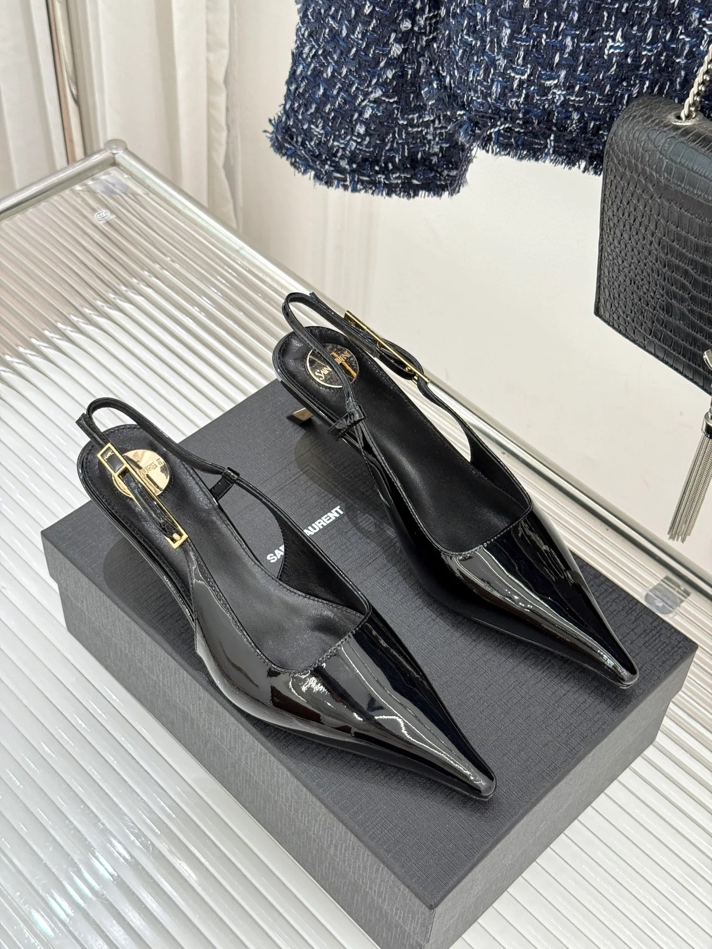 Туфли Женские Saint Laurent 1222302