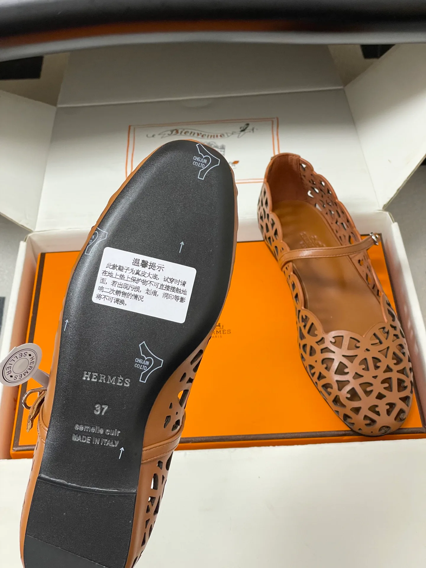 Балетки Женские Hermes 17558036