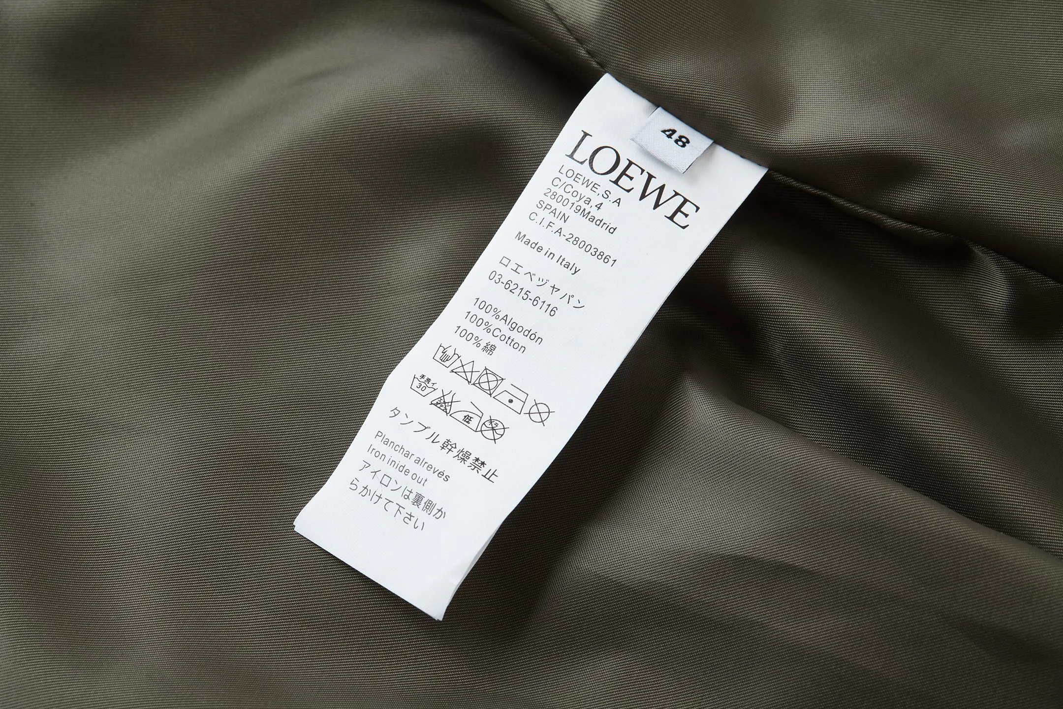 Куртки И Пуховики Мужские Loewe 558547