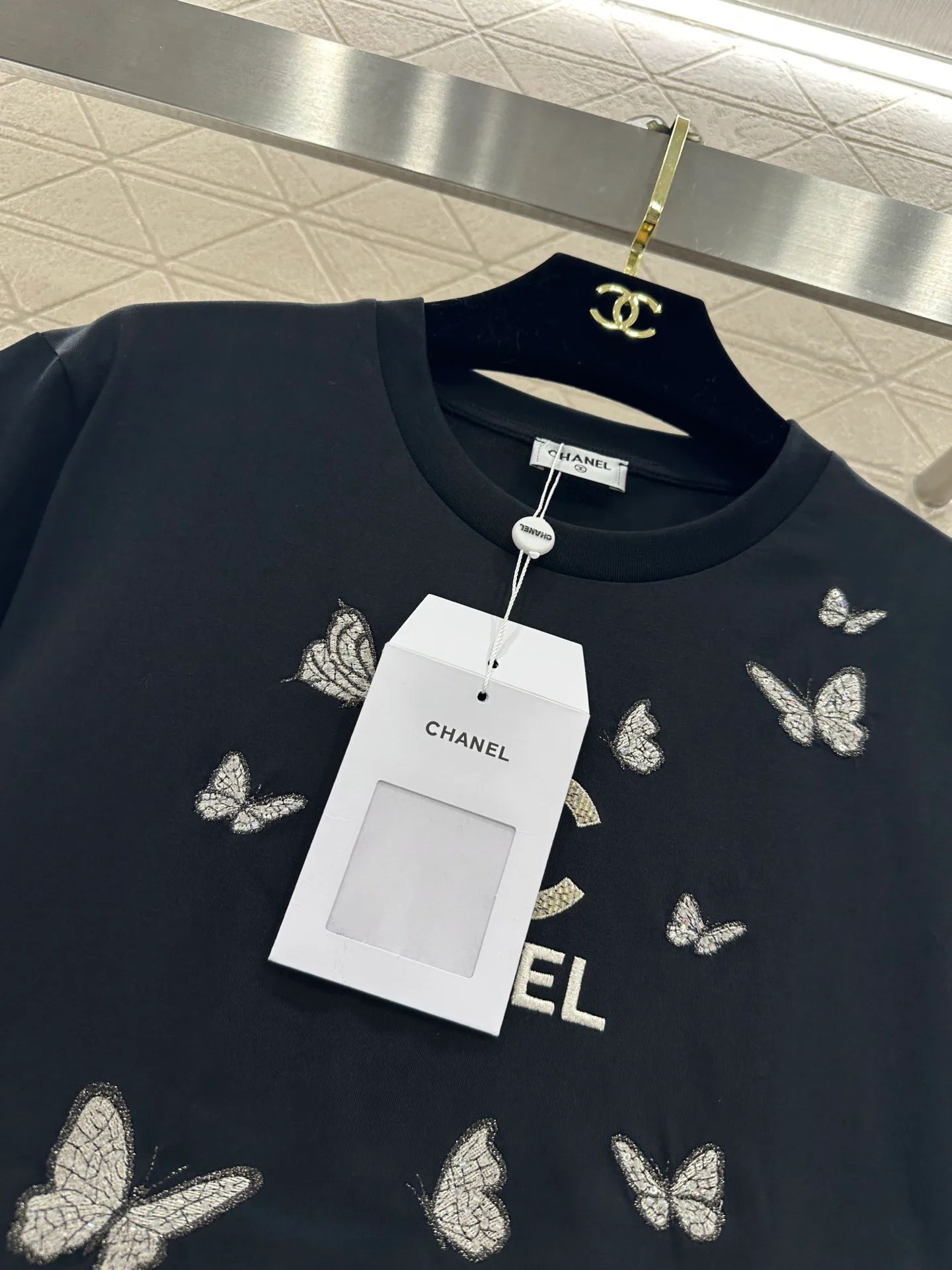 Футболки Женские Chanel 1273505