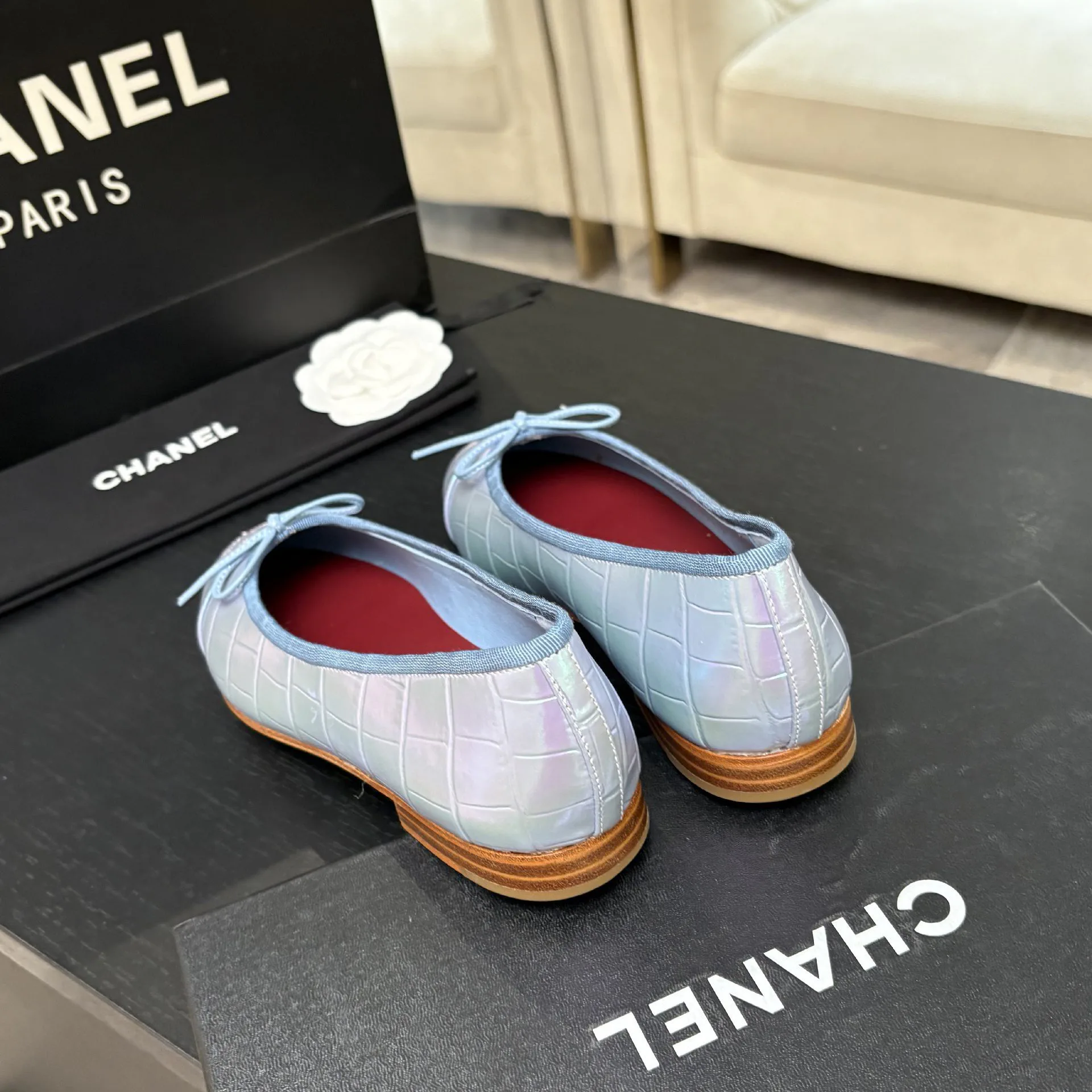 Балетки Женские Chanel 19339328