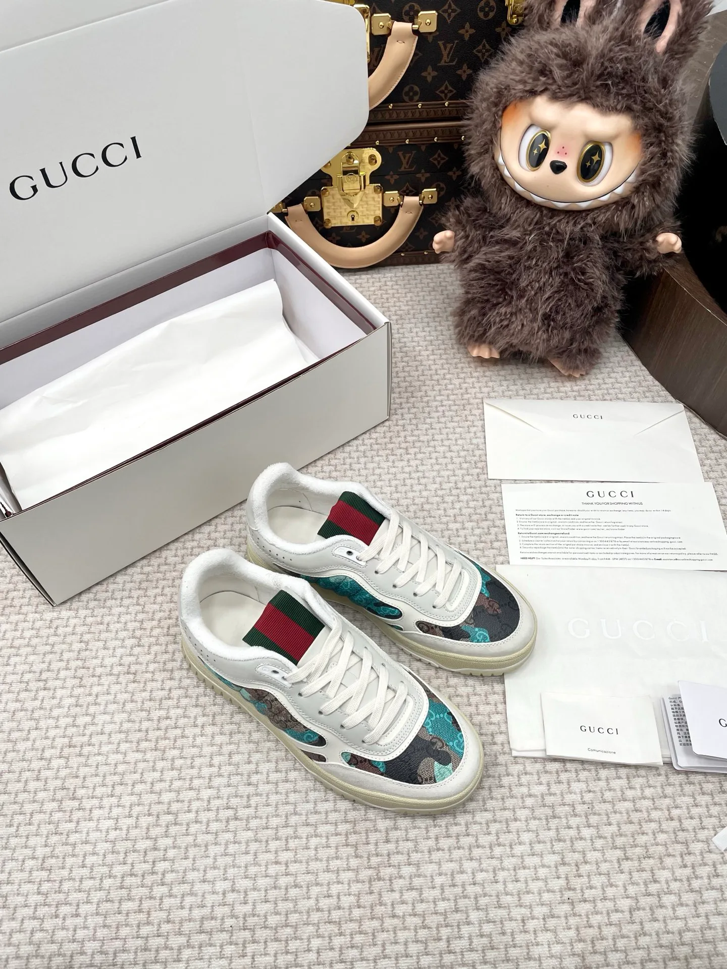 Кроссовки Женские Gucci 836206