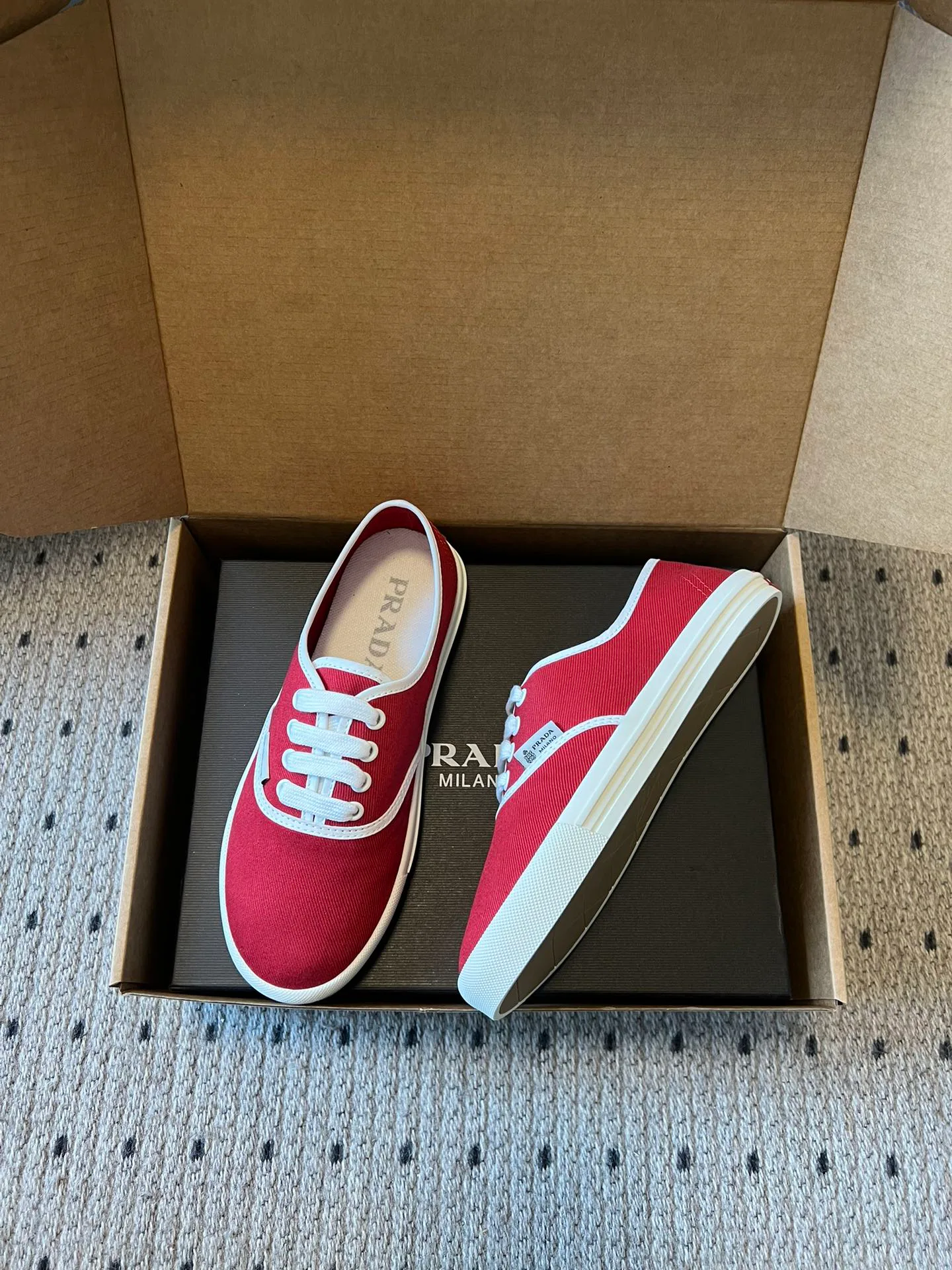 Кеды Женские Prada 11609483