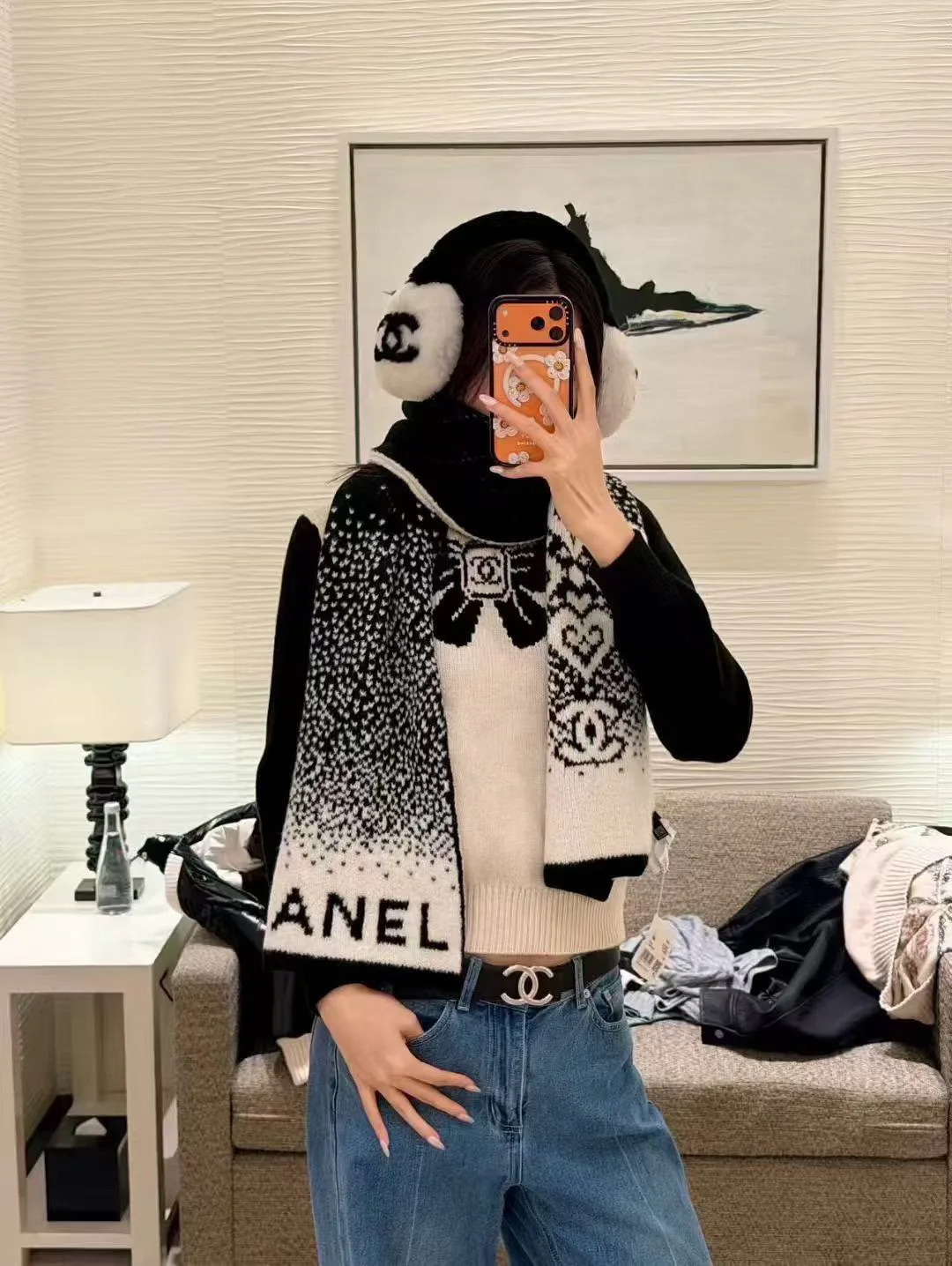 Шарфы Chanel 538217