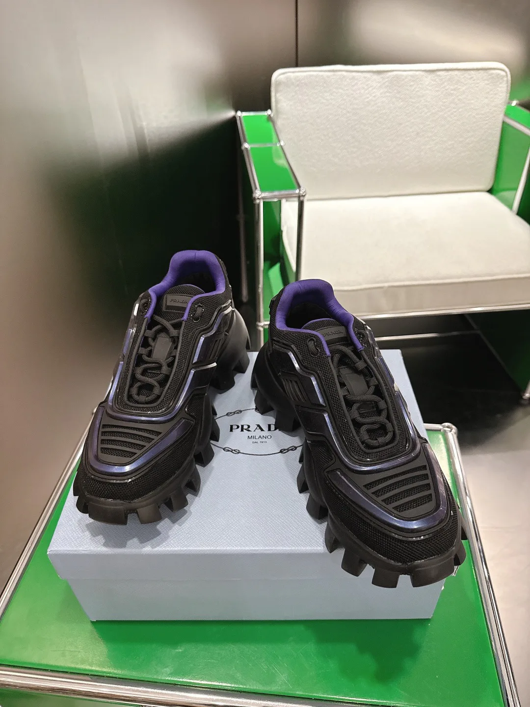 Кроссовки Мужские Prada 809146