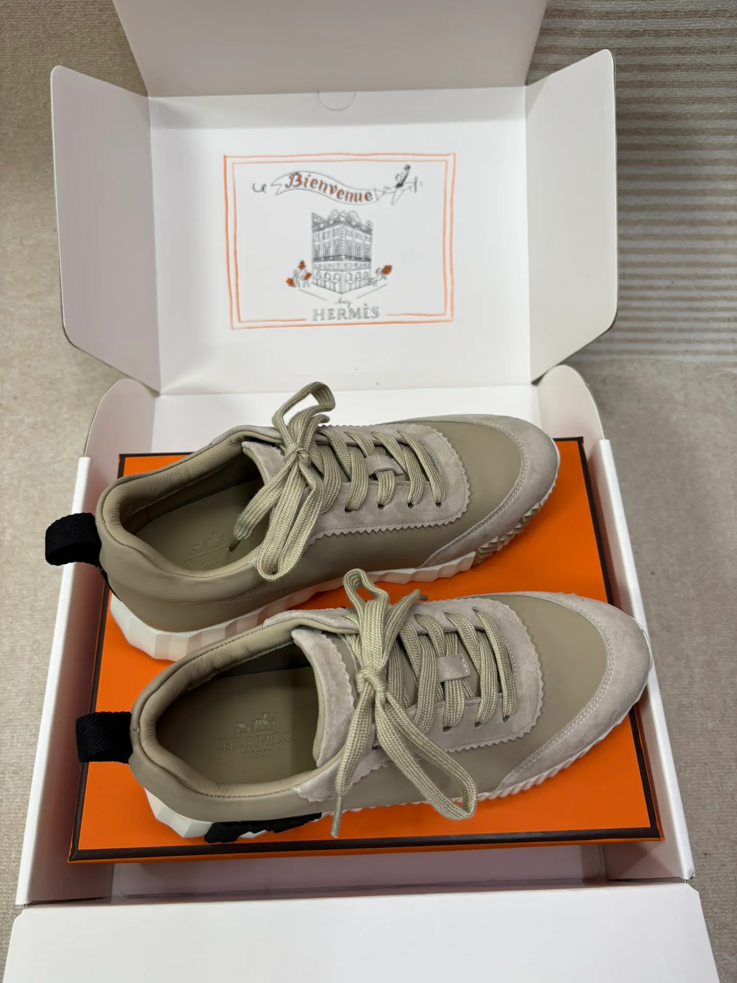 Кроссовки Мужские Hermes 6262779