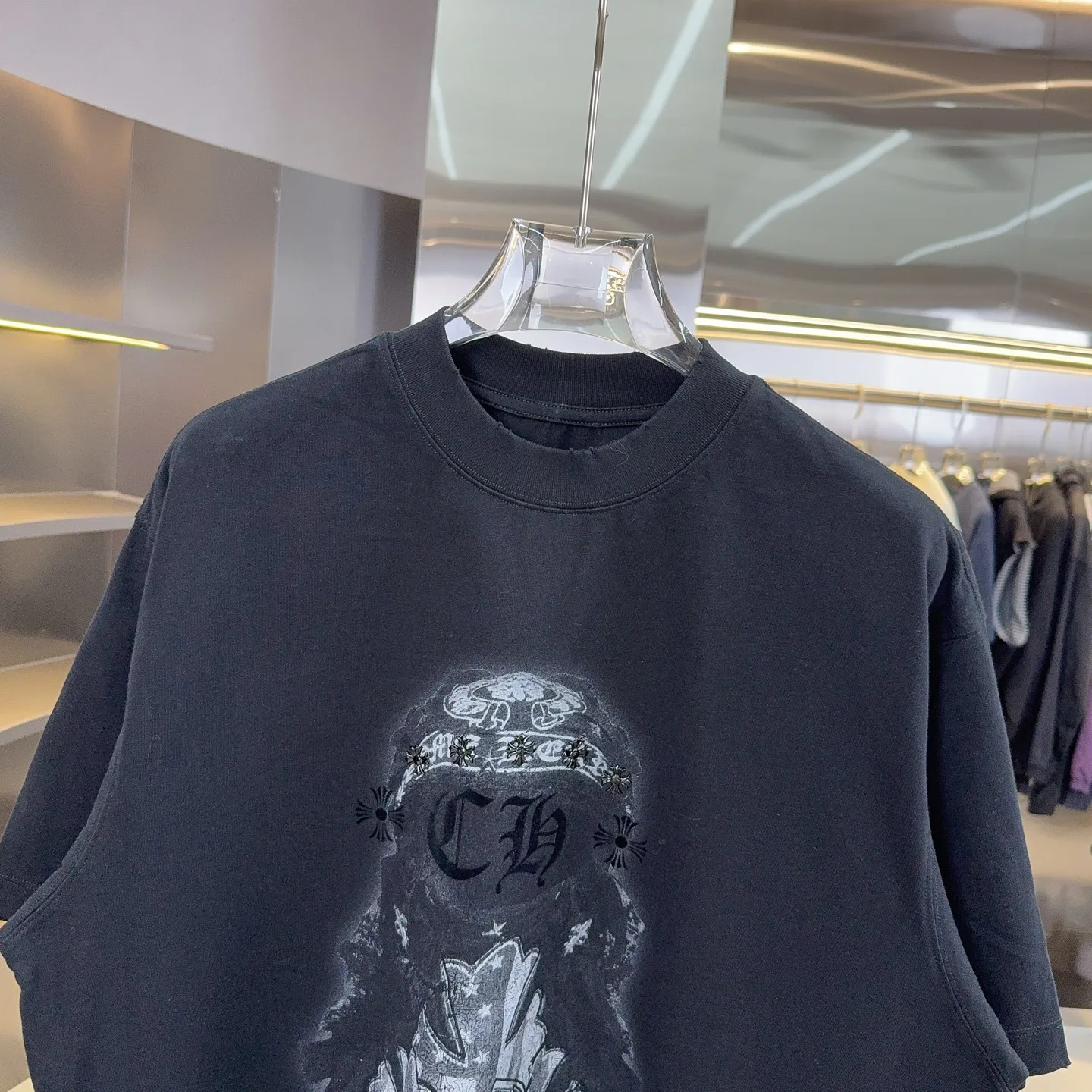 Футболки Мужские Chrome Hearts 1264228
