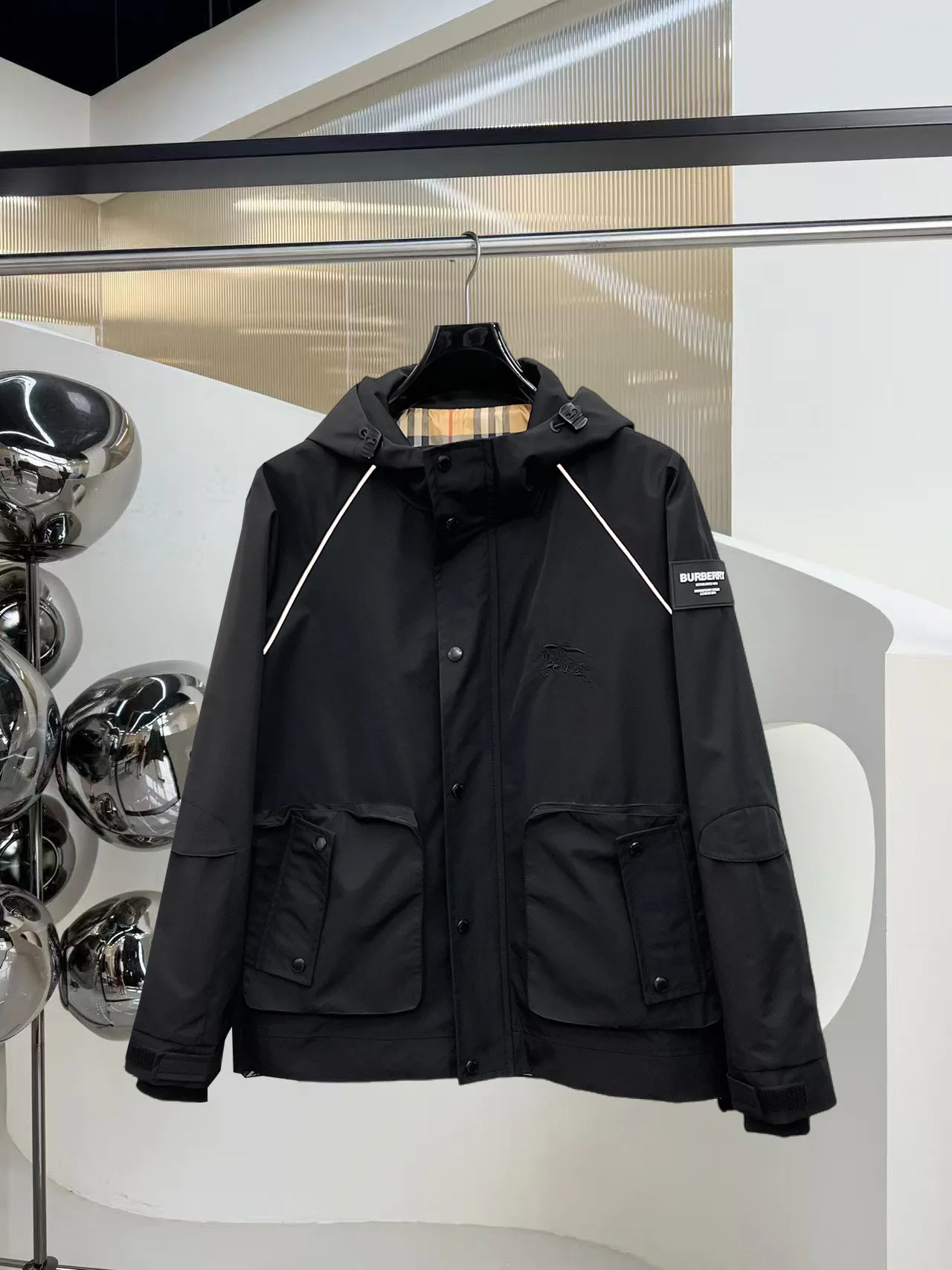 Куртки И Пуховики Мужские Burberry 18191471