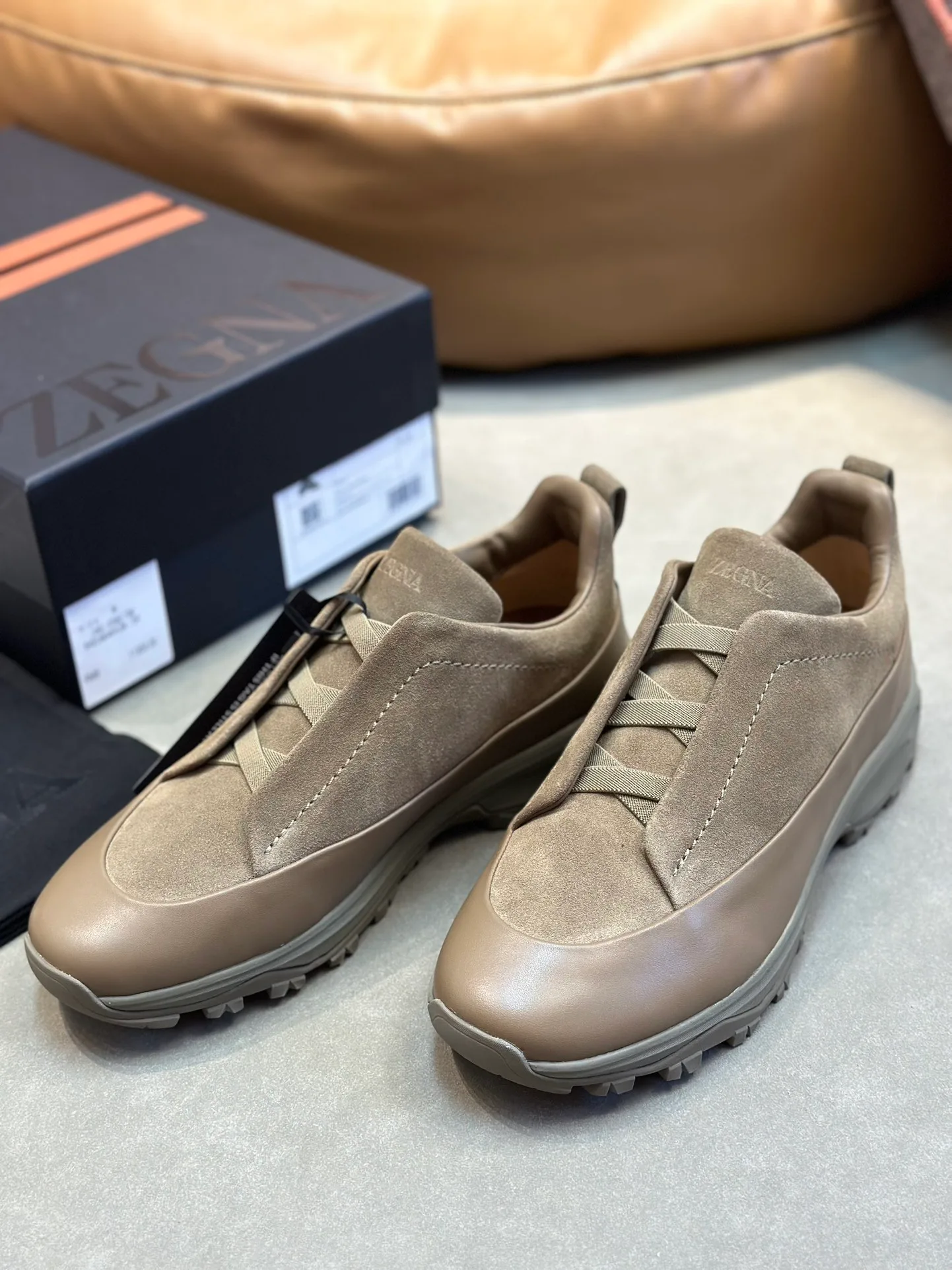 Кроссовки Мужские Zegna 18995601