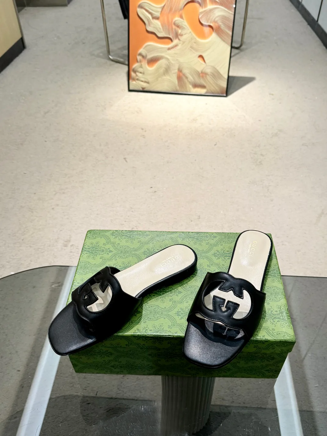 Шлепанцы Женские Gucci 11890963