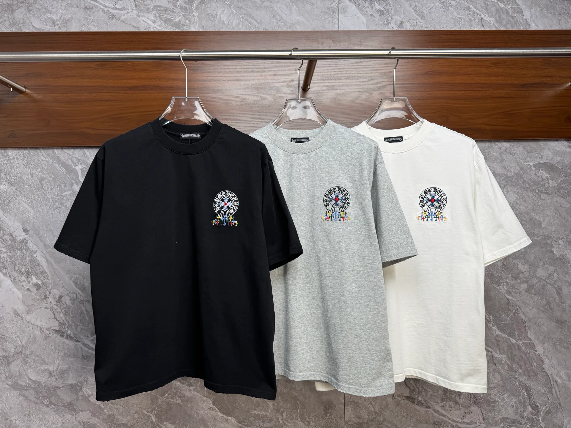 Футболки Женские Chrome Hearts 1822672