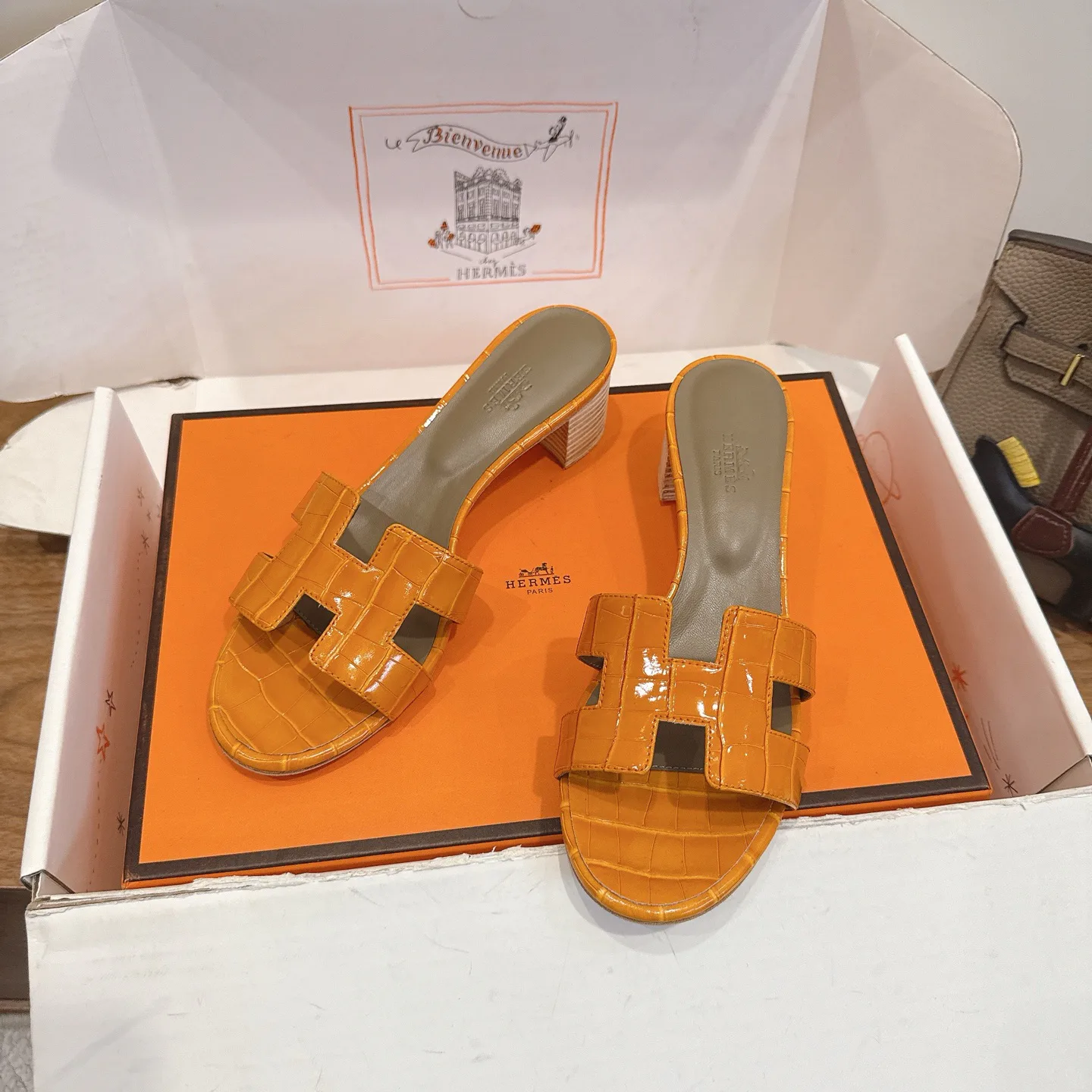 Босоножки Женские Hermes 4723426