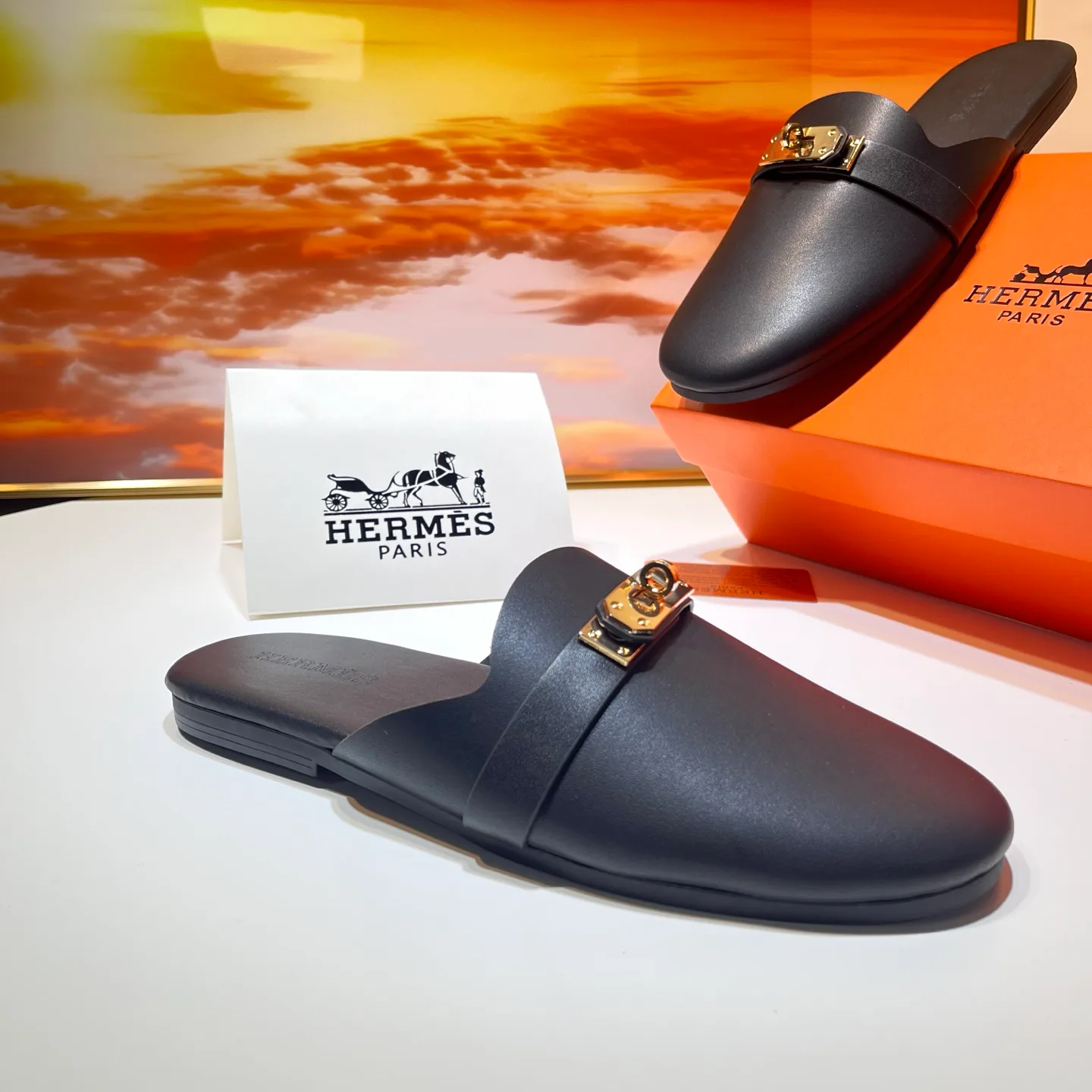 Мюли И Сабо Мужские Hermes 25133