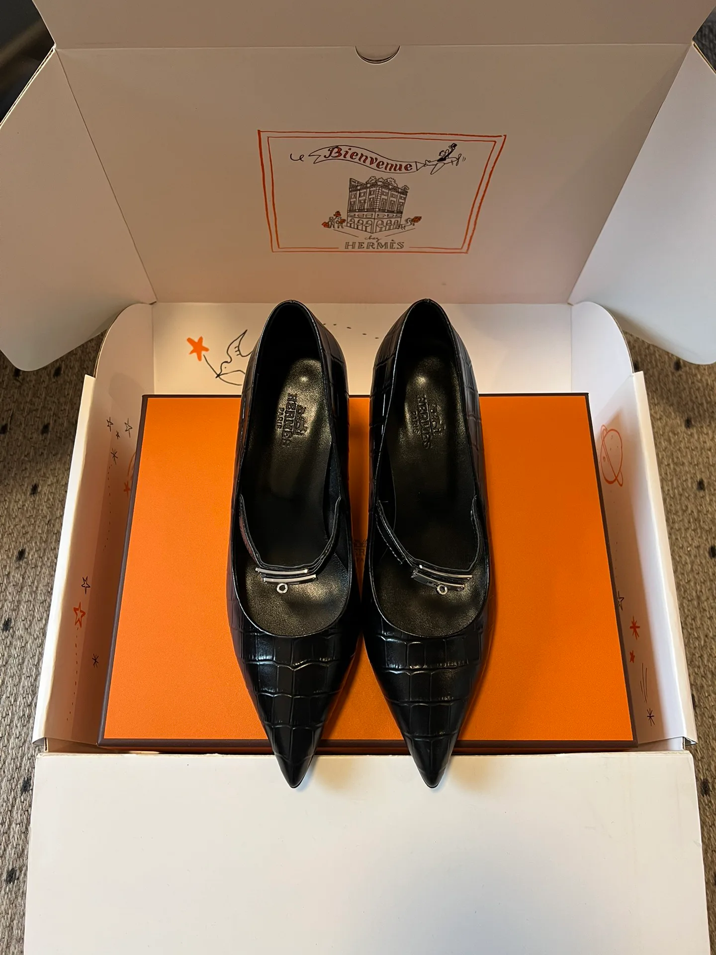 Туфли Женские Hermes 10260492