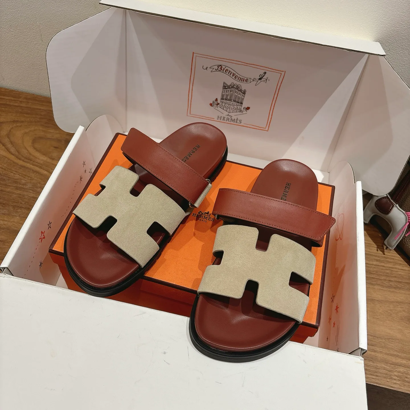 Шлепанцы Мужские Hermes 491603