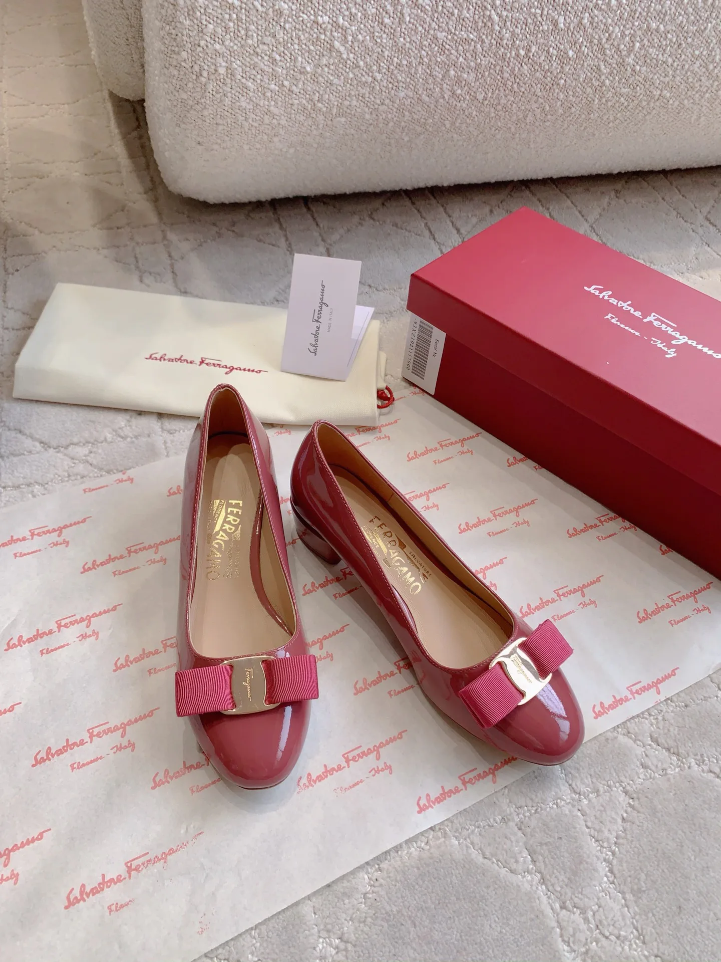 Балетки Женские Salvatore Ferragamo 11870087