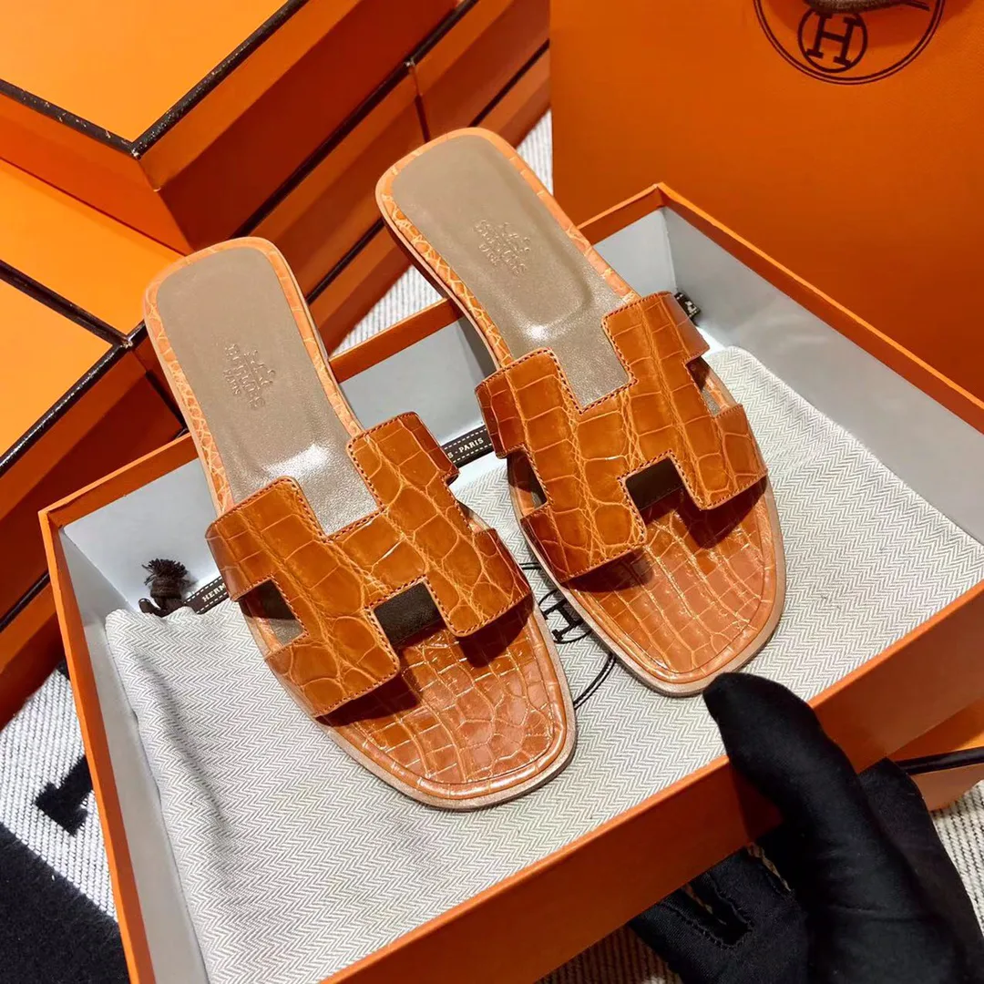 Шлепанцы Женские Hermes 4340638