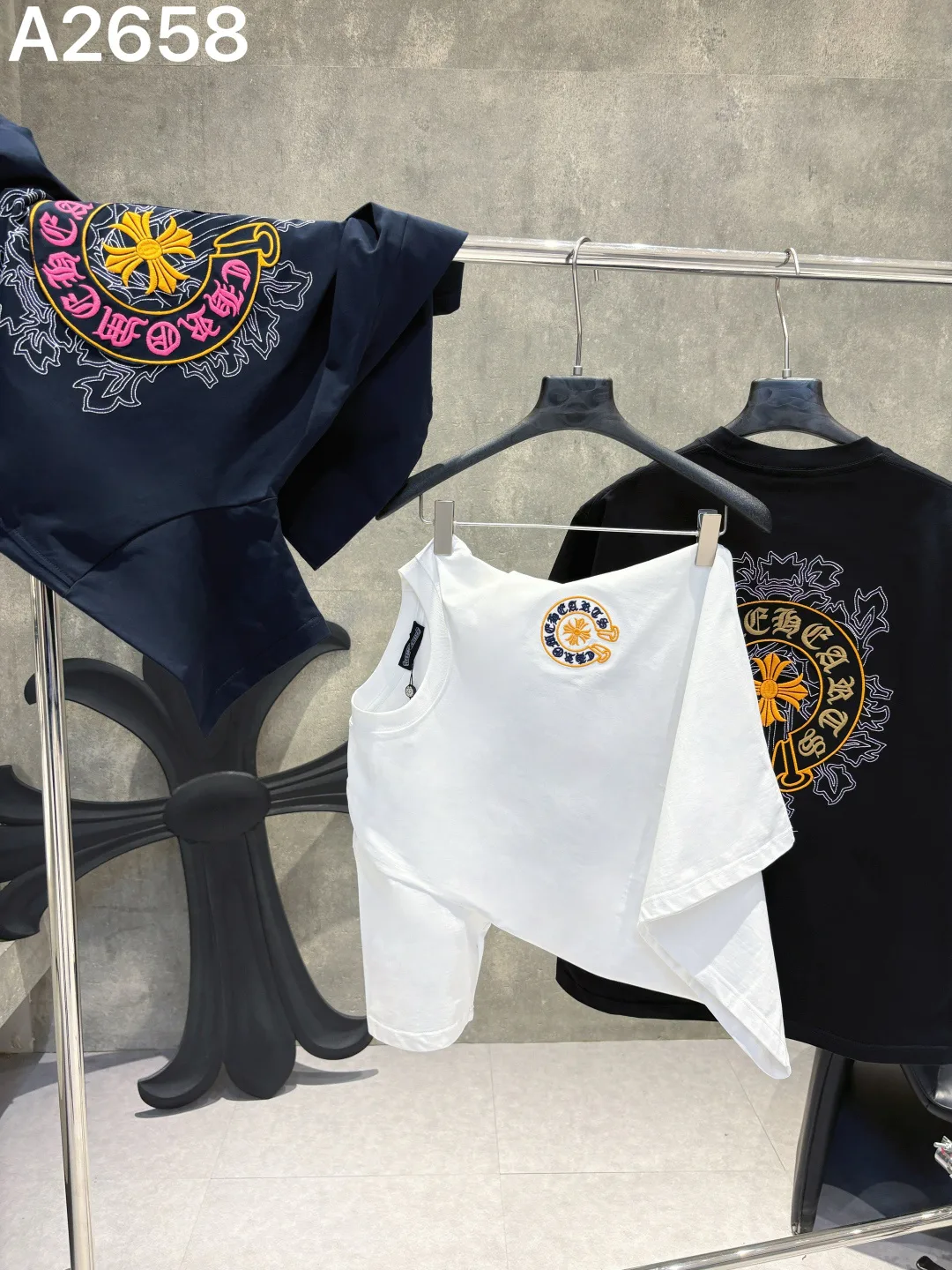 Футболки Мужские Chrome Hearts 11591410