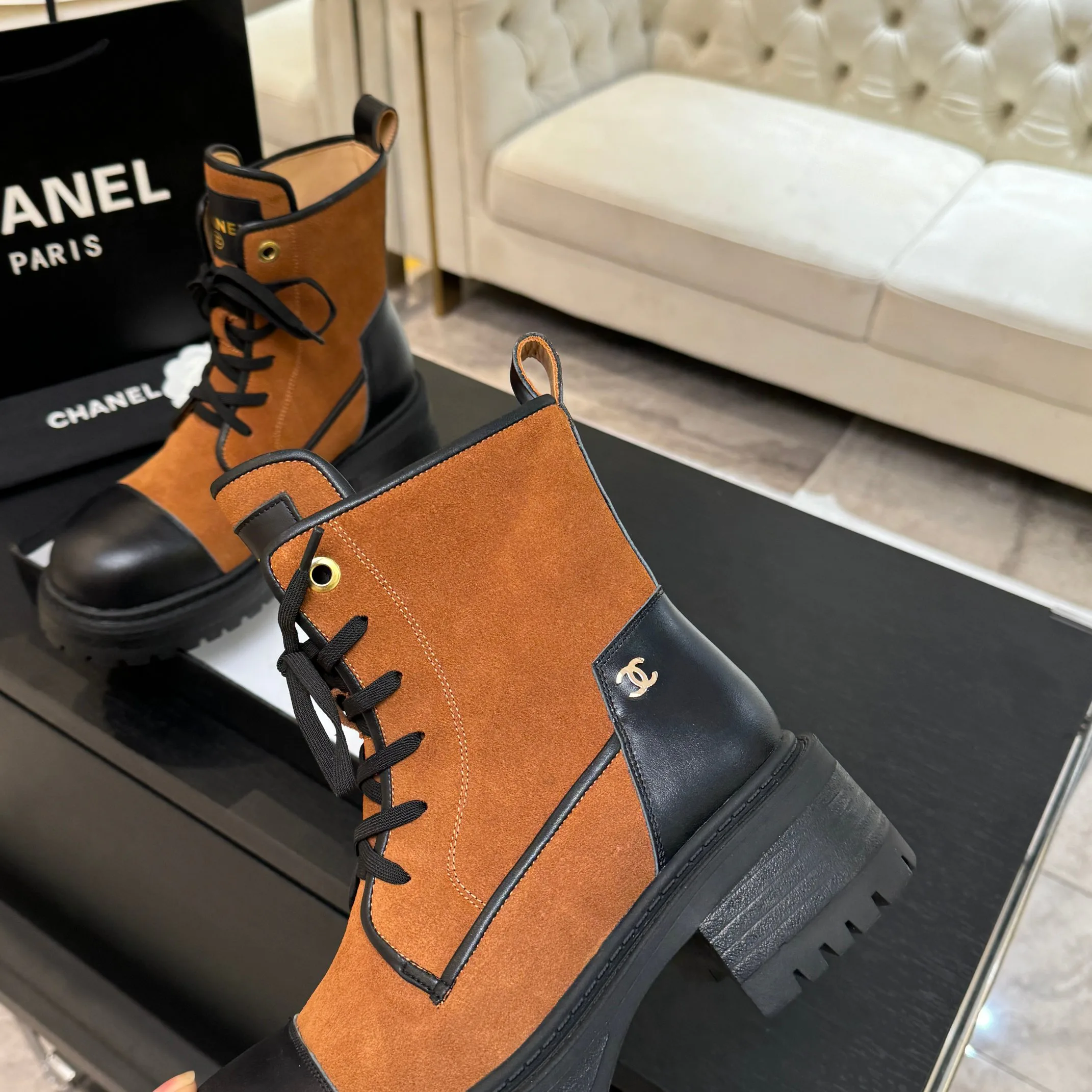 Ботинки Женские Chanel 116791