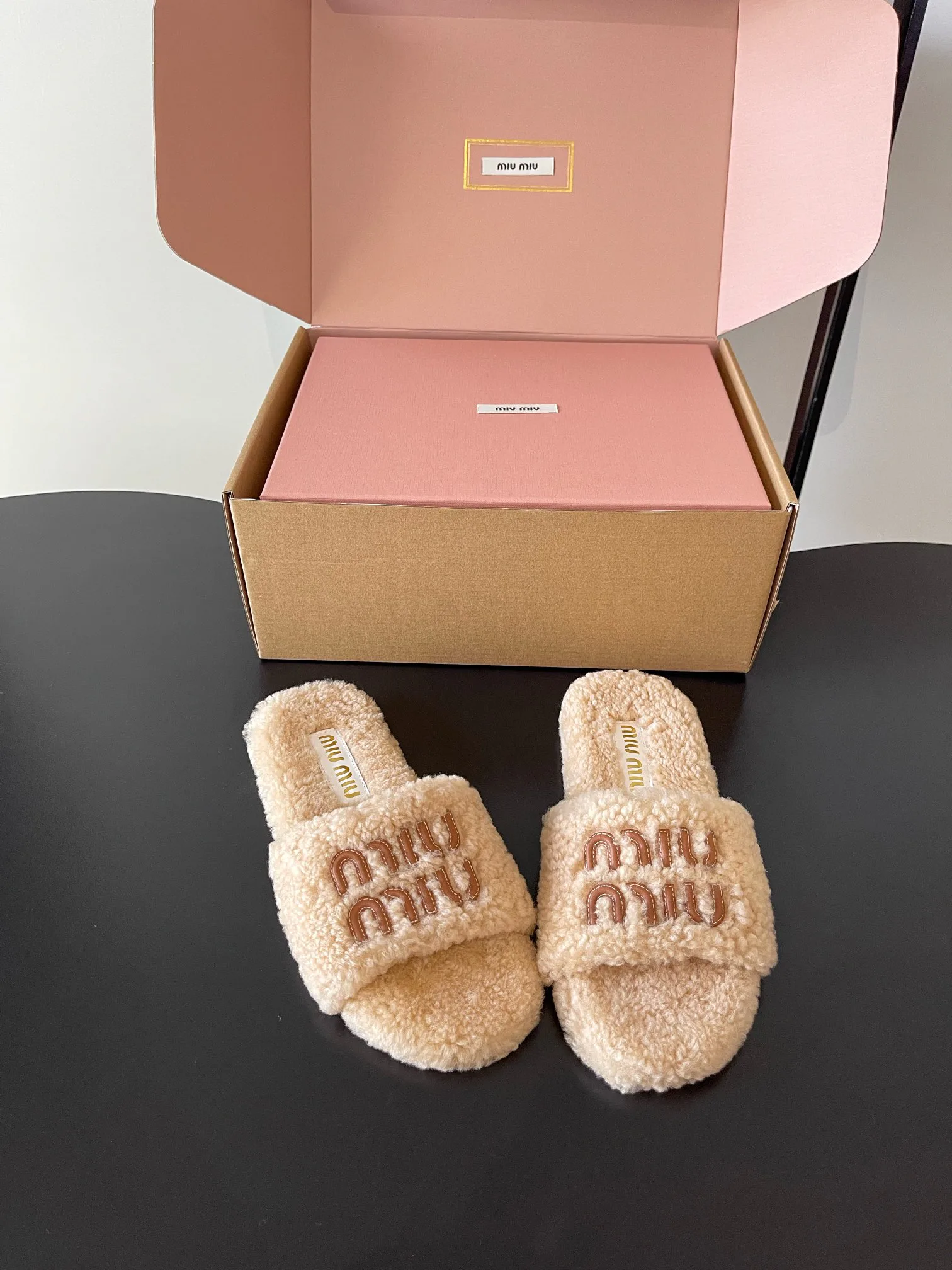 Тапочки Женские Miu Miu 1150738